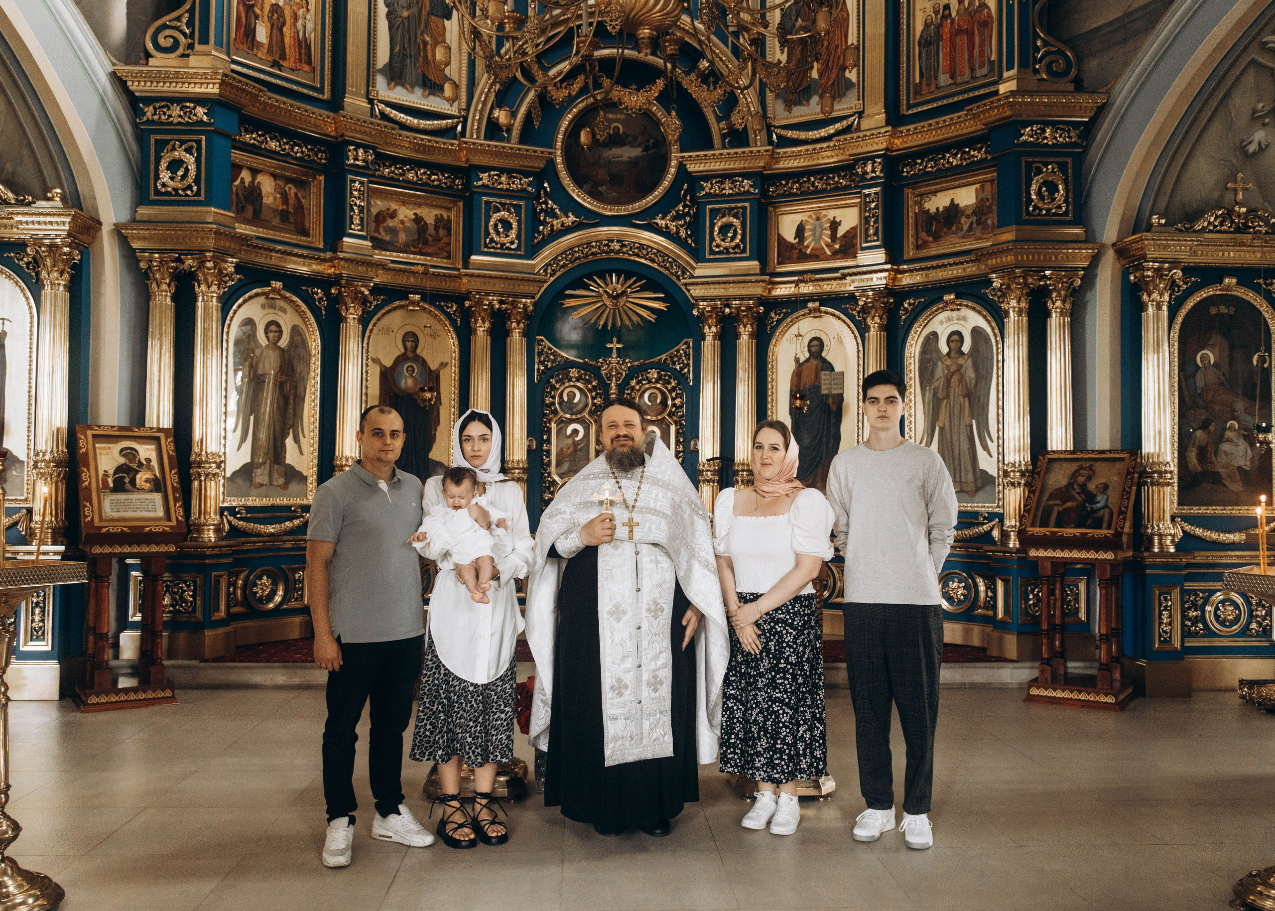 КРЕЩЕНИЕ. Фотосессия новорожденных в Москве и Московской области