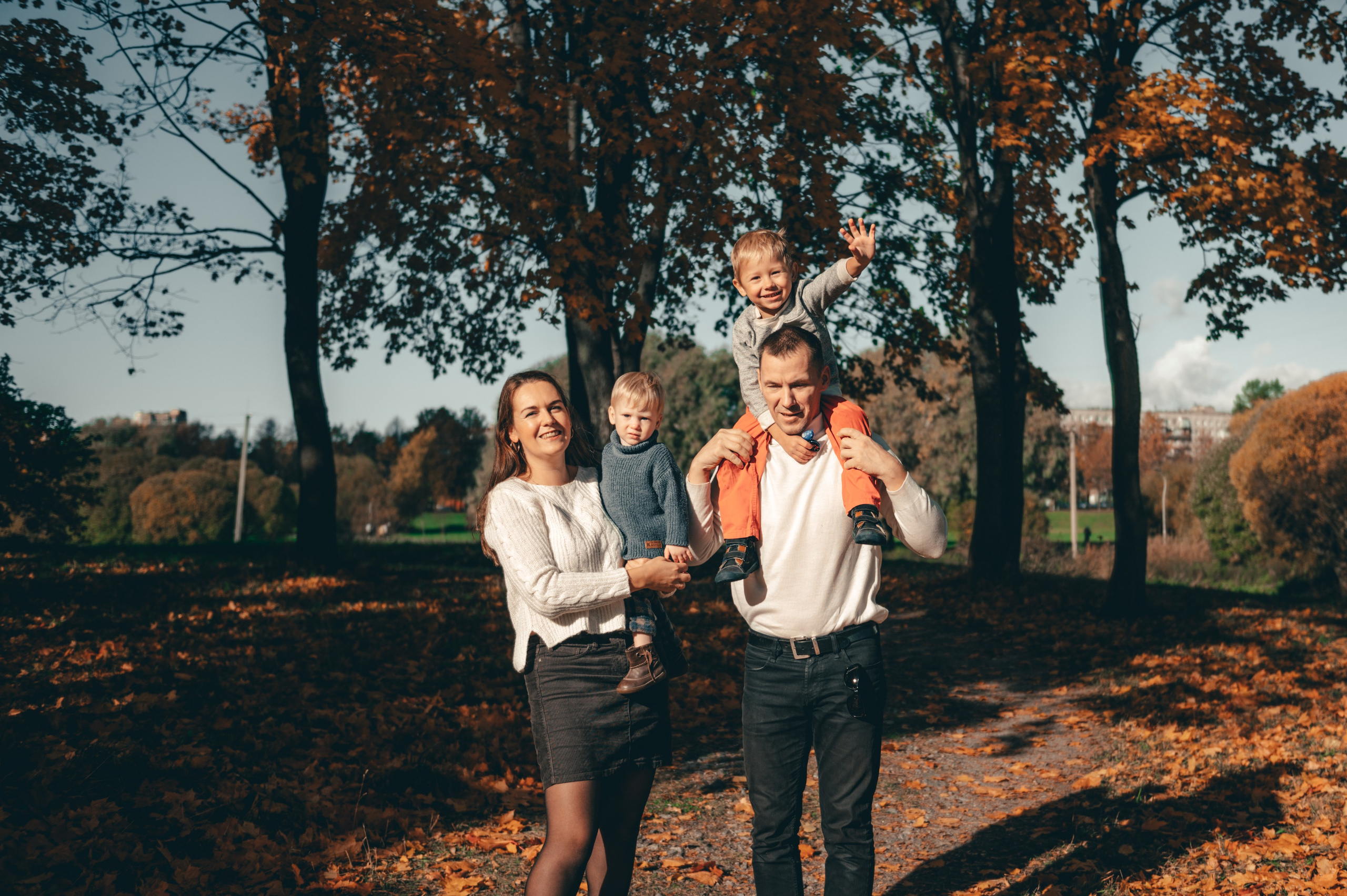 Желто-красное настроение. Свадебный и семейный фотограф София Невская