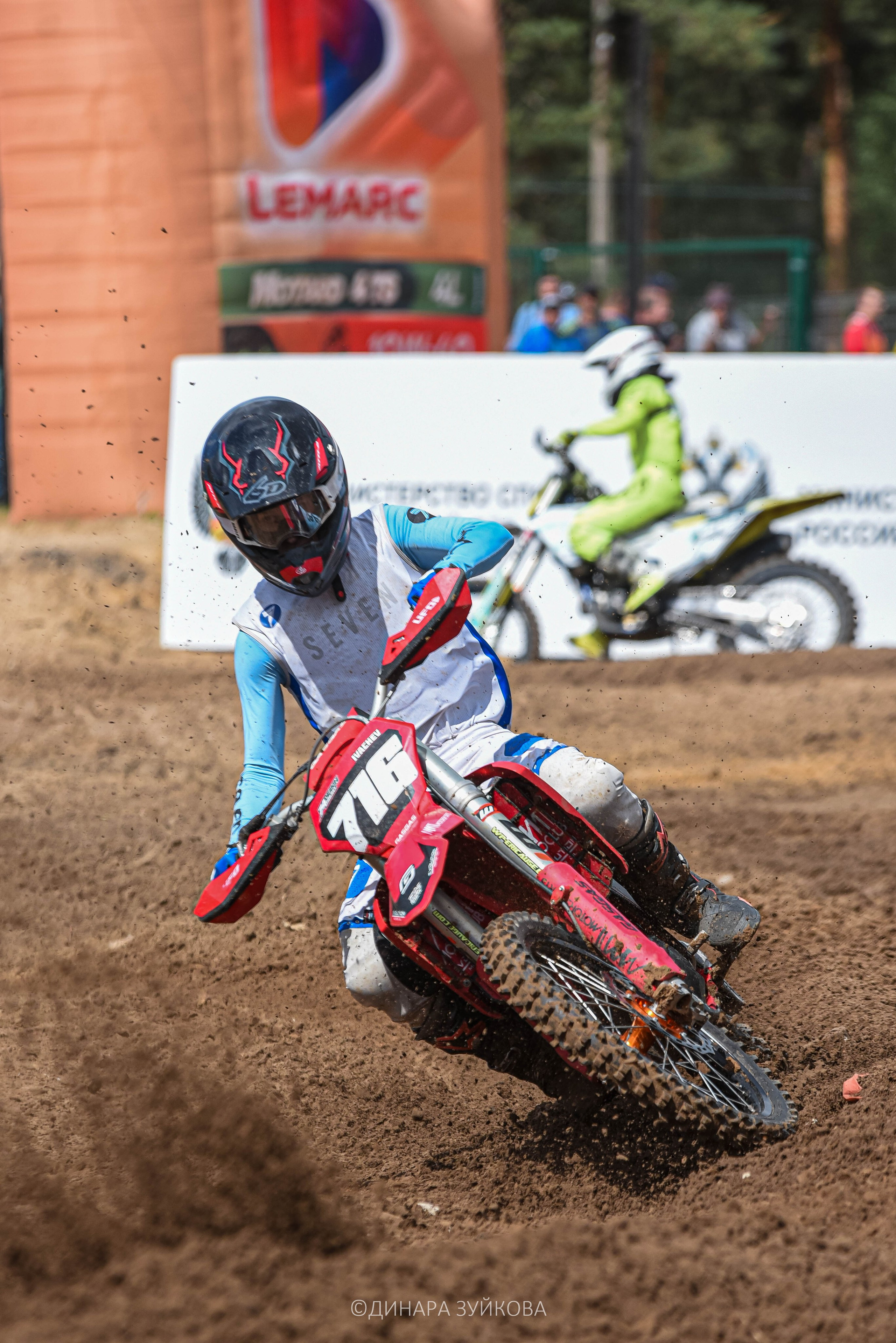 4 этап Winline чемпионата России по суперкроссу. Мотофотограф в Нижнем Новгороде Динара Зуйкова