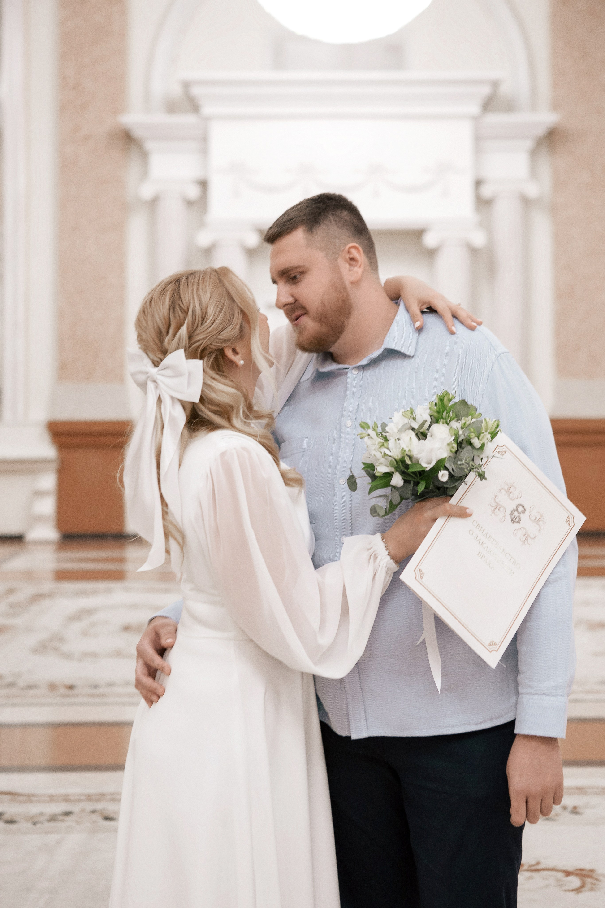 Свадебная съемка в загсе Краснодар. Фотограф в Краснодаре и в Евпатории Дарья Белоущенко