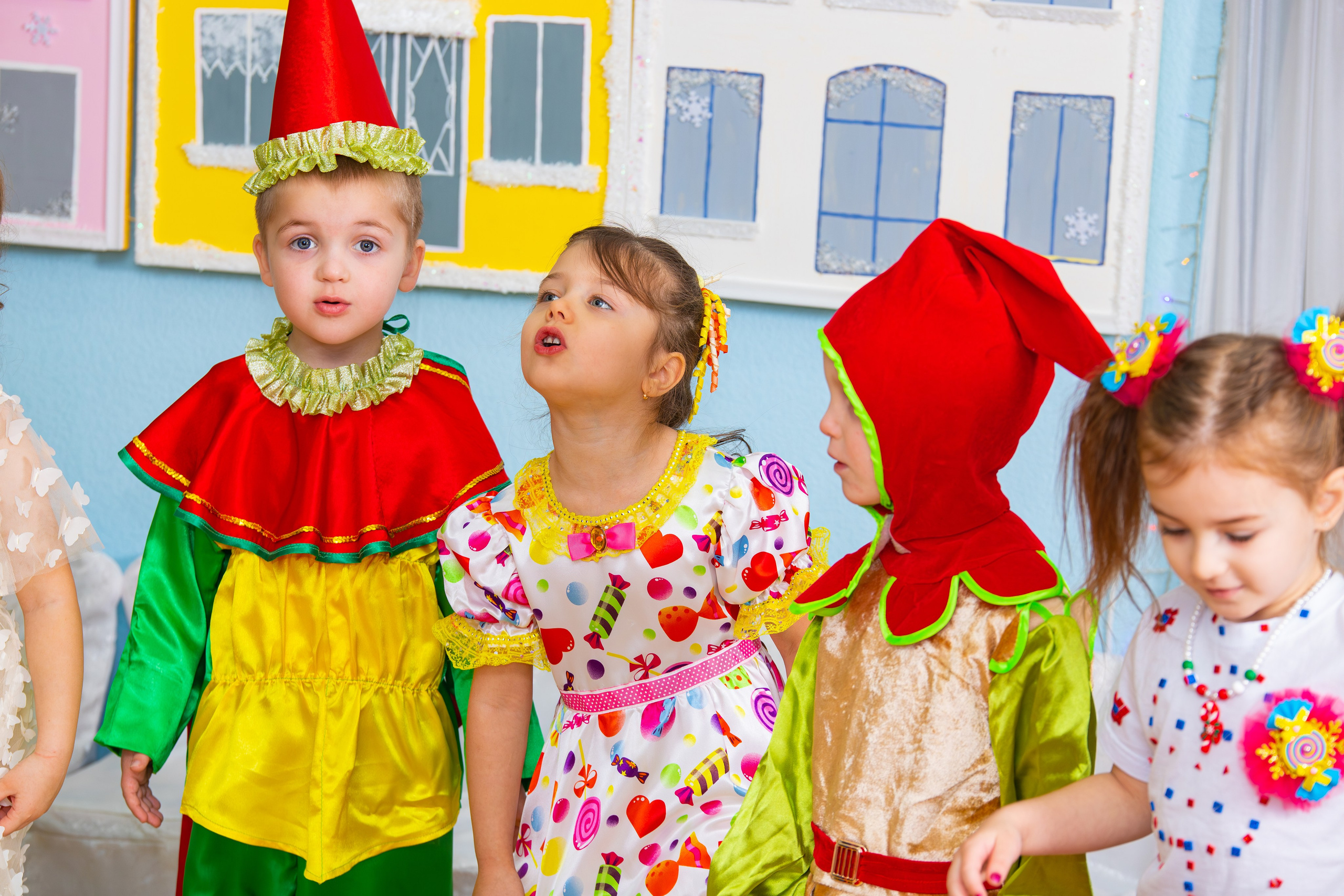 Новогодний утренник детский садик № 21. Фотограф Александр Поздняков  Новосибирск