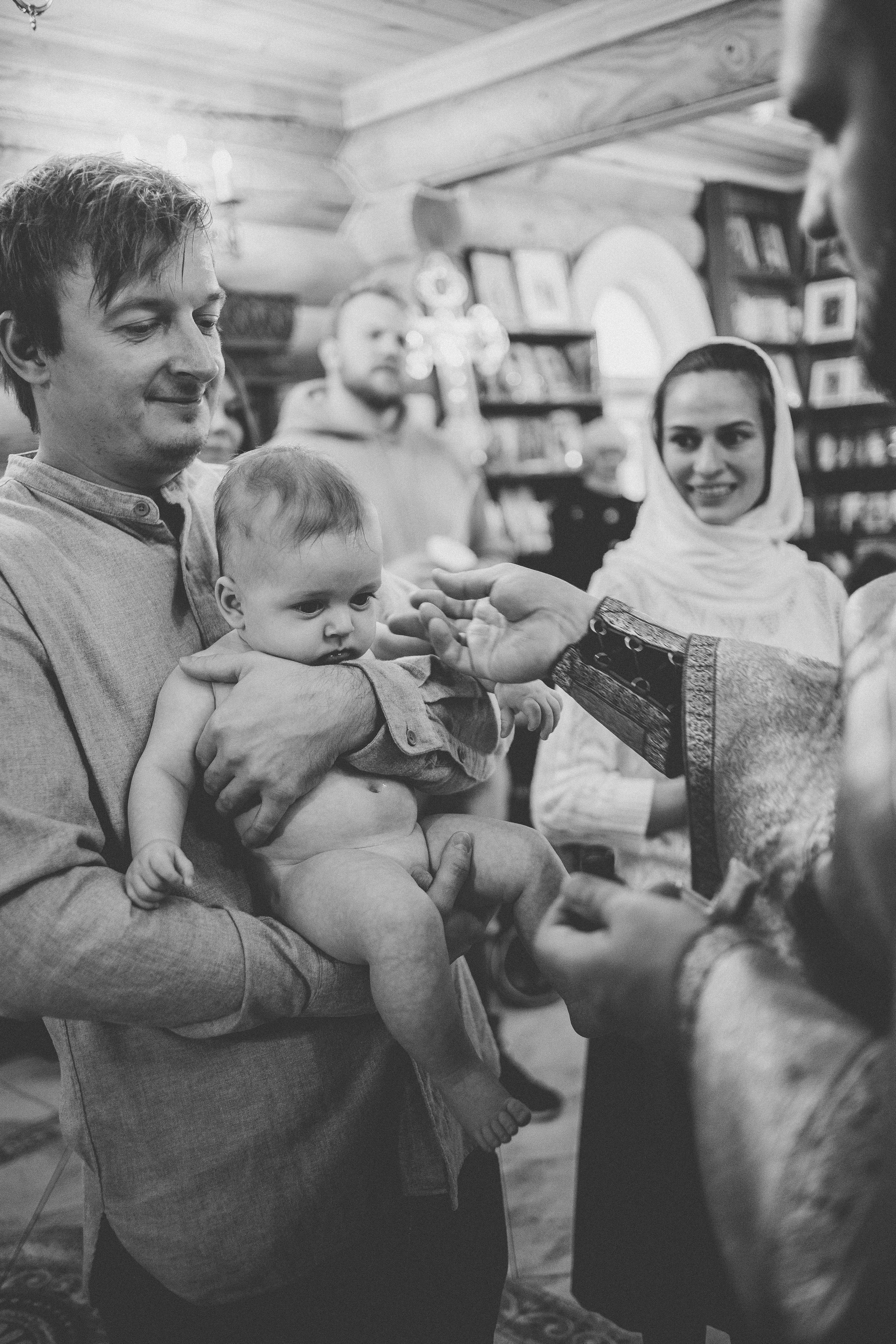 Крещение Тихона. Семейный фотограф г. Димировград Андросова Екатерина