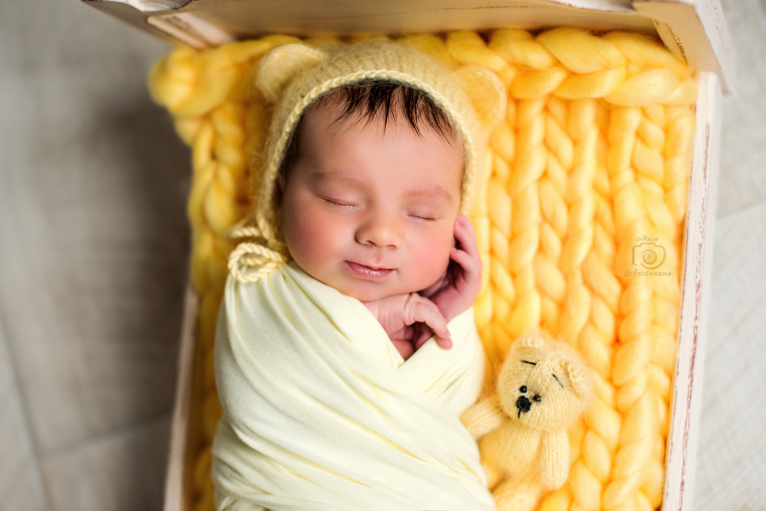 Портфолио новорожденных. Фотограф в Нефтеюганске Мила Аксёнкина