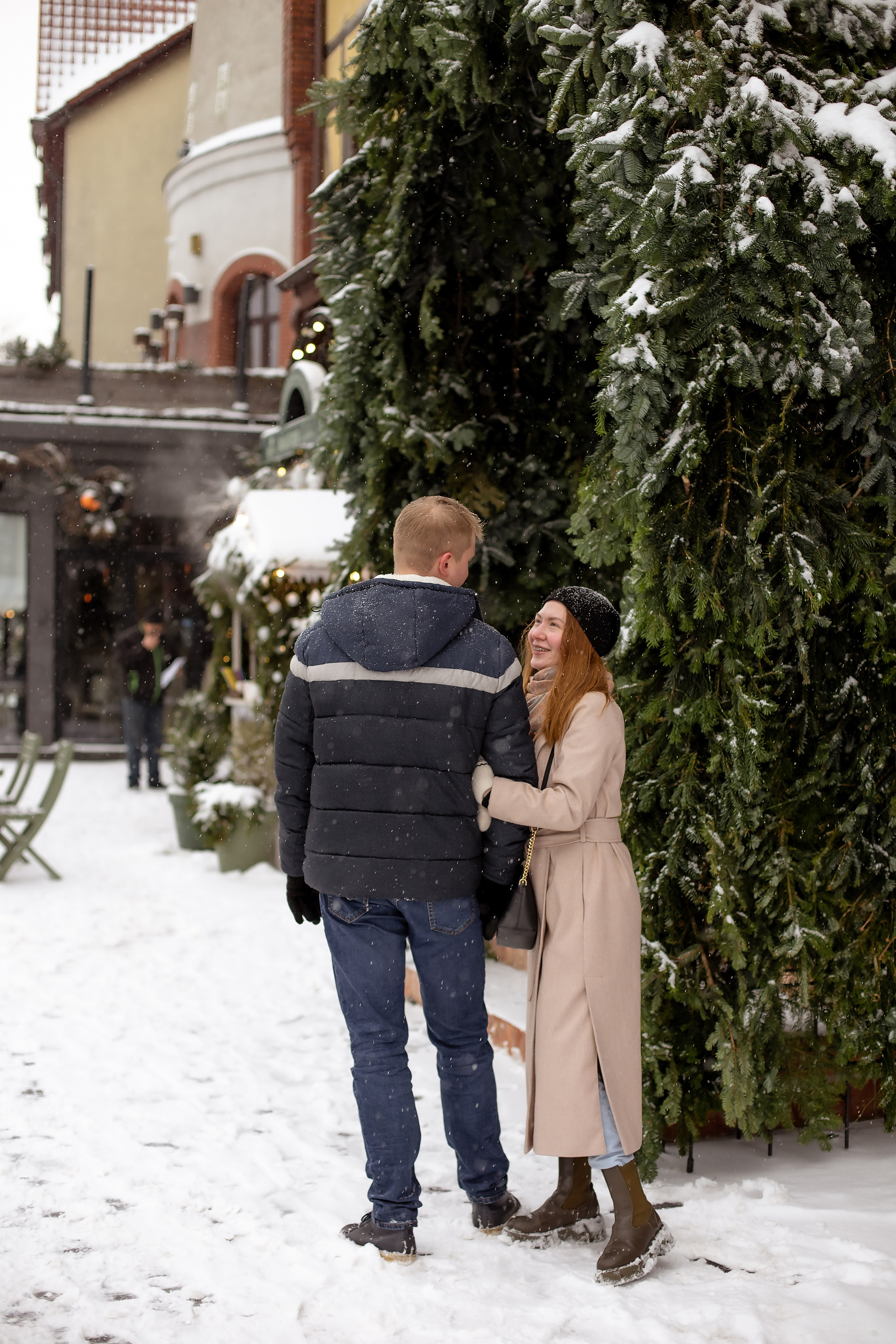 Влад и Саша. Зима. Фотограф в Калининграде Решетникова Алина