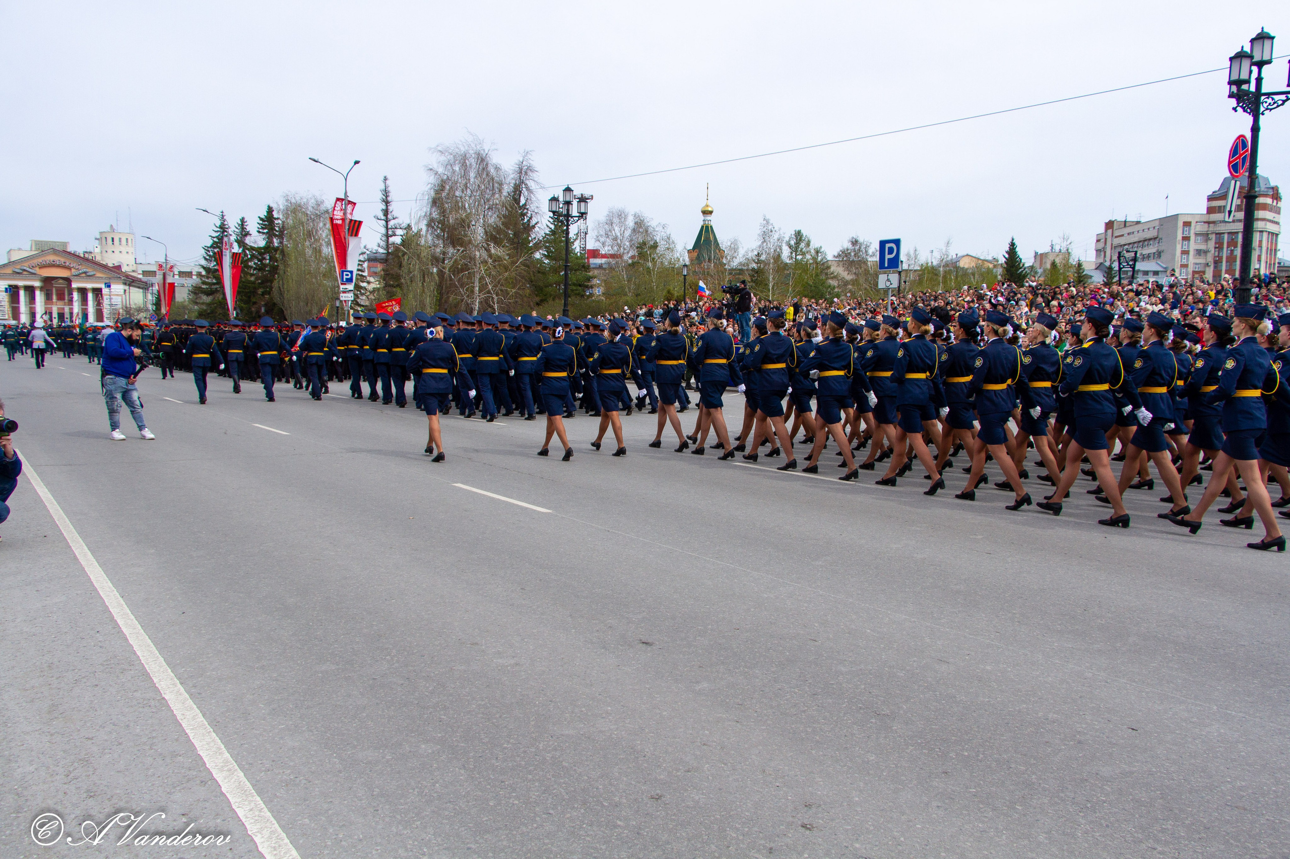 Парад Победы Омск 2024. Фотограф Омск | Александр Вандеров