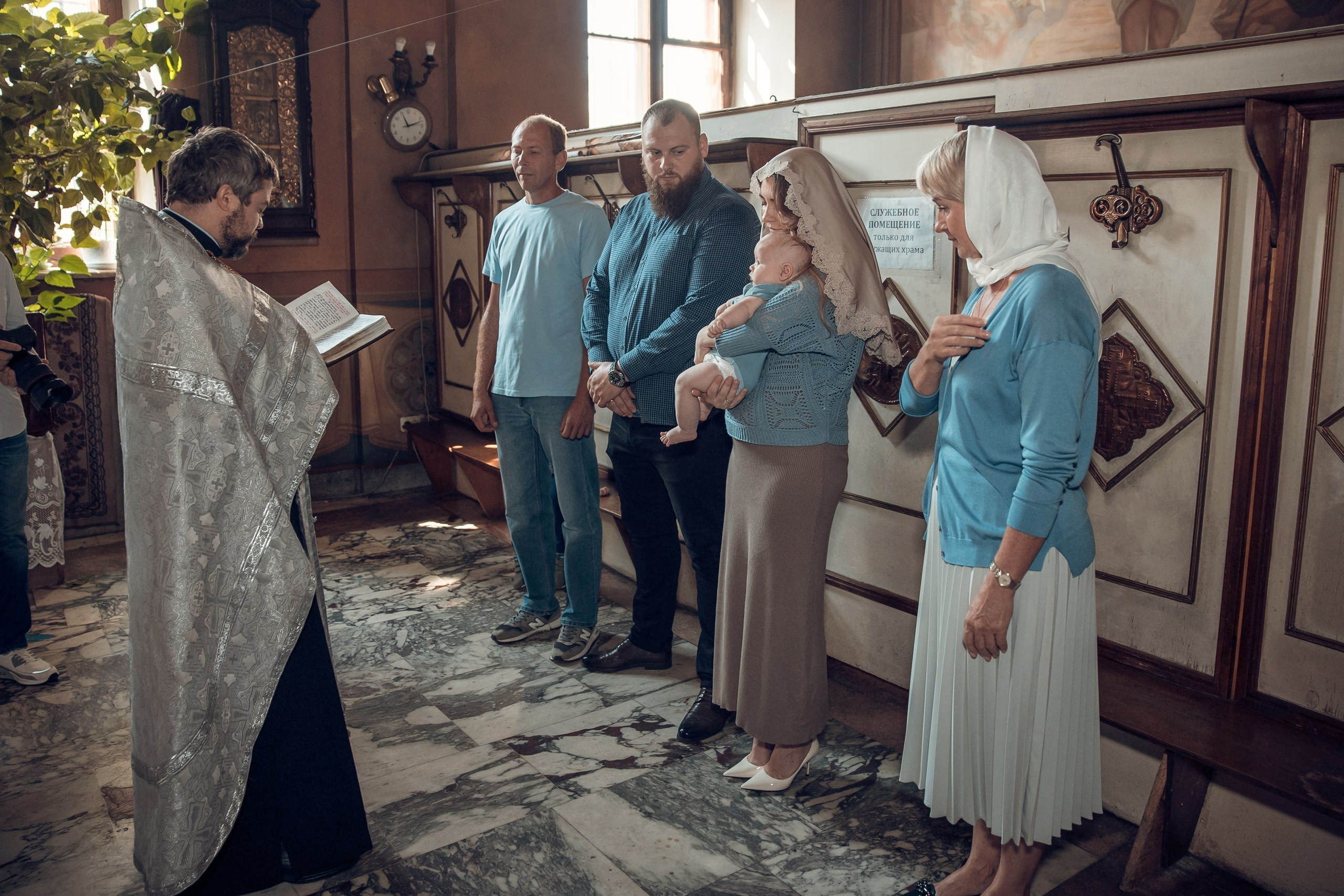 Таинство крещения. Семейный и детский фотограф в Москве Орешина Юлия