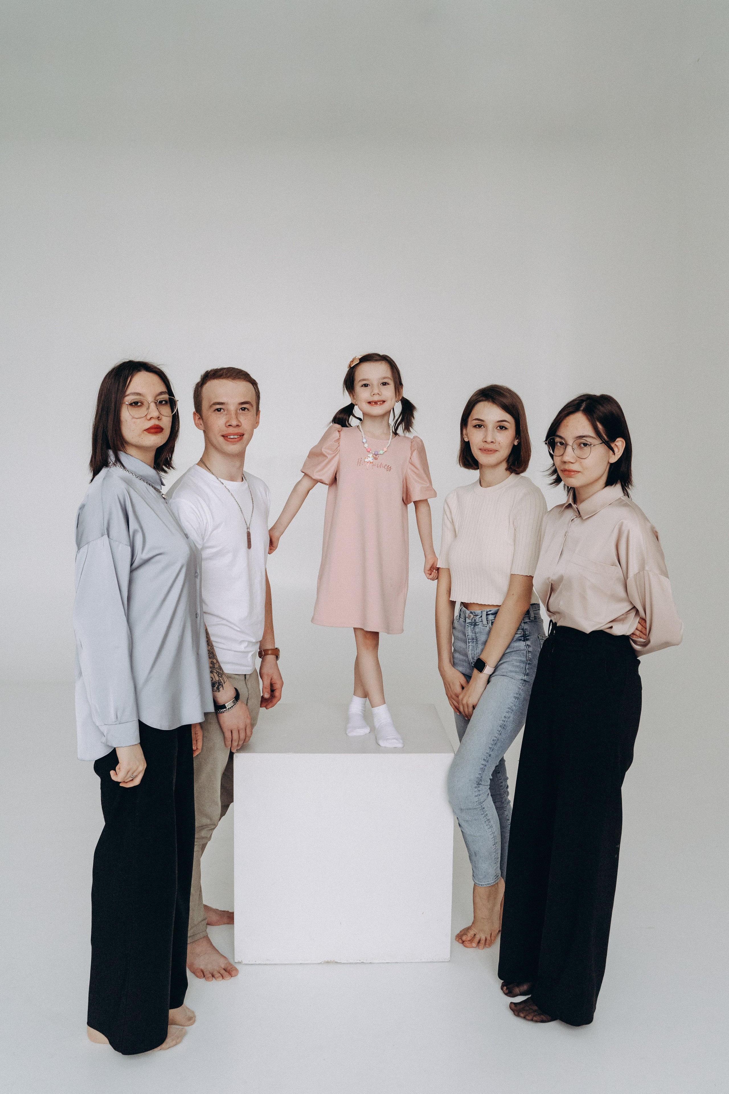 В студии. Женский и семейный лайфстайл фотограф в Уфе Лайт Альбина