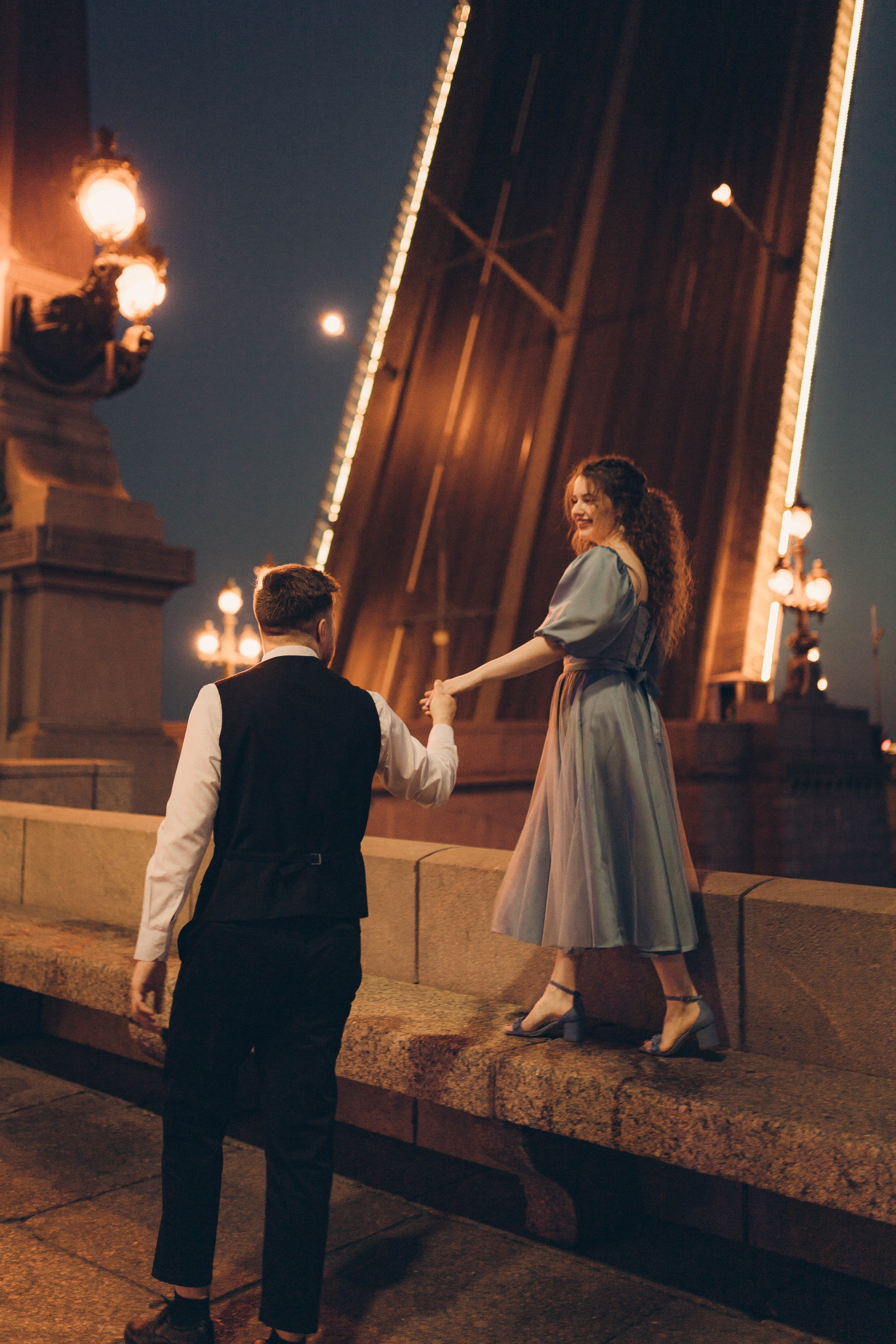 Love story мосты. Фотограф в Санкт-Петербурге Полина