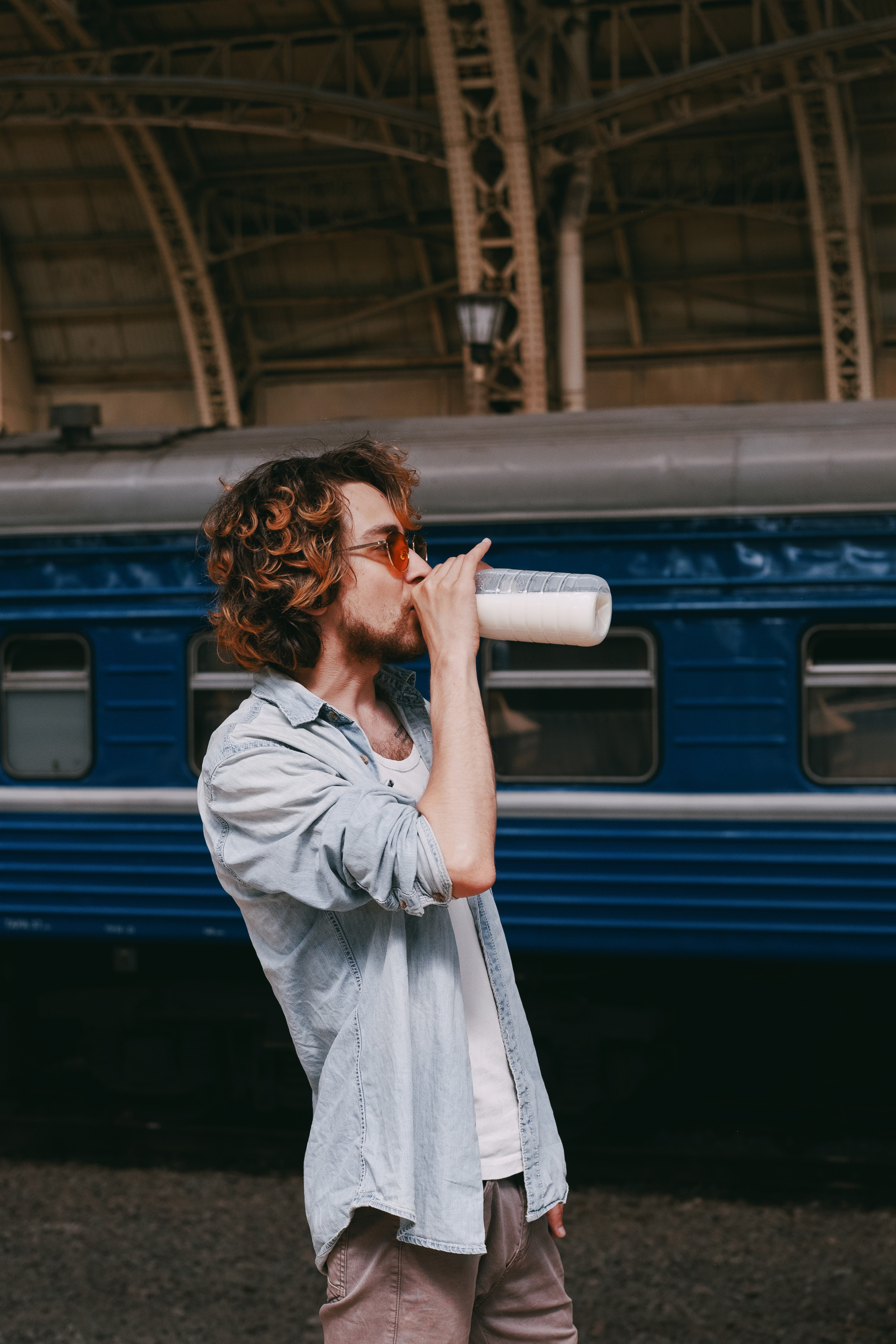 Съёмка на Витебском вокзале. Портретный и семейный фотограф в СПб Марья Туранова