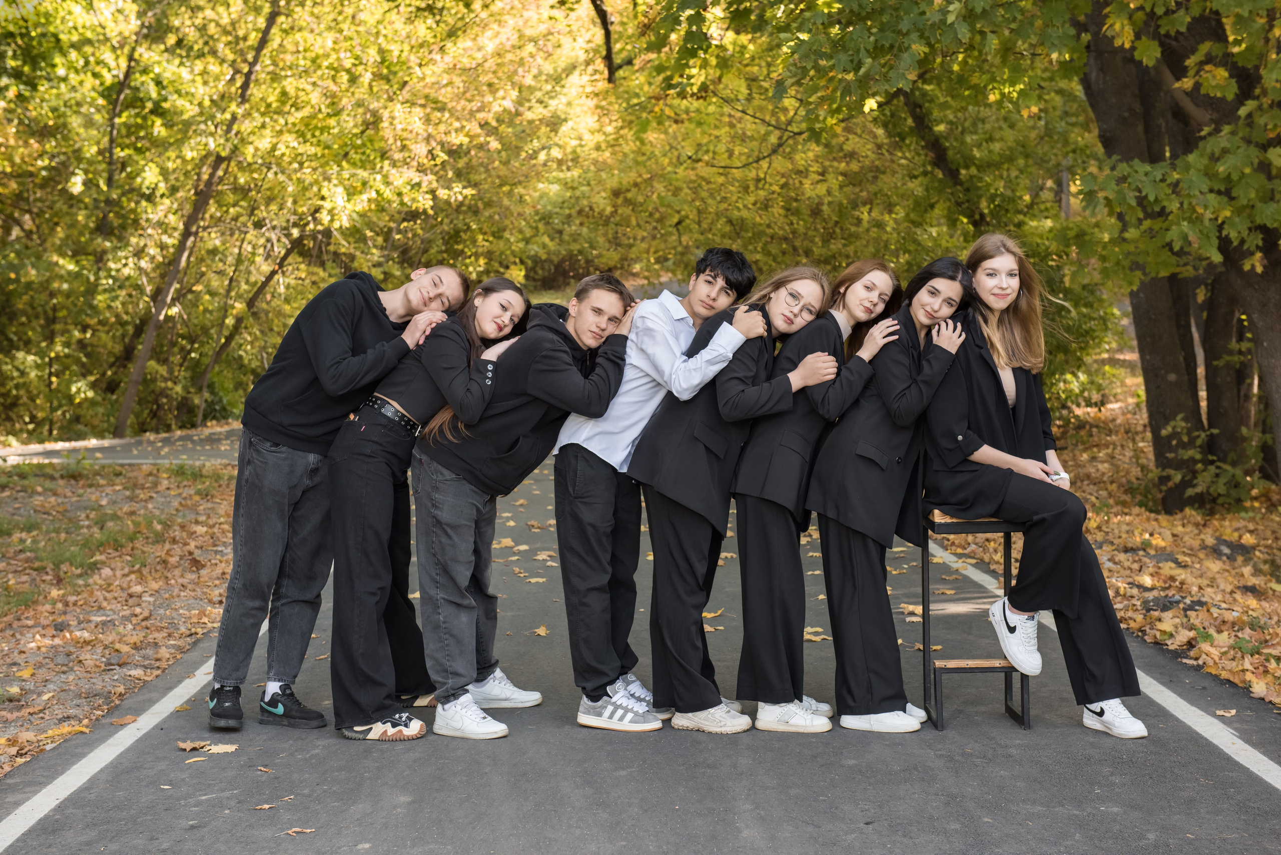 9-11 класс группы. Фотограф Саратов Юлия Петрова