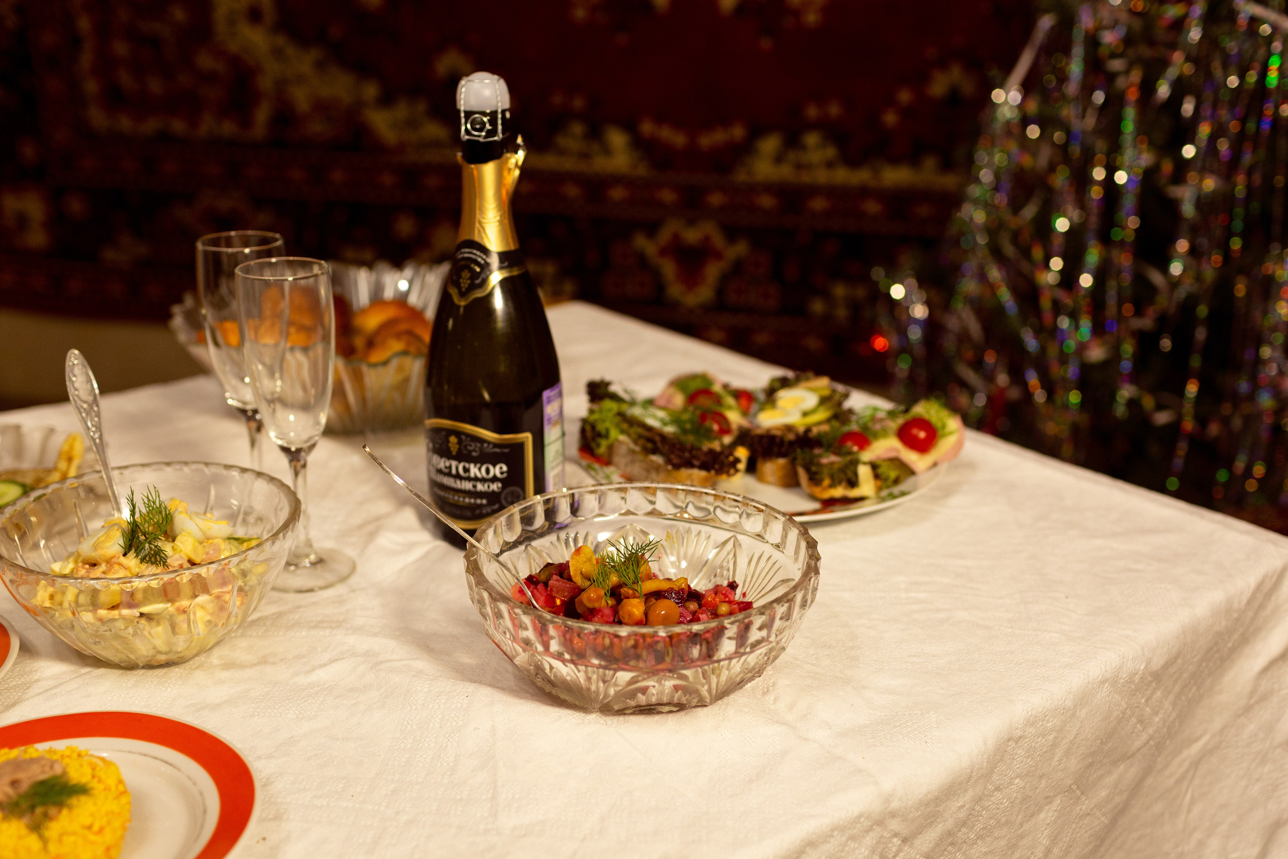 Рекламная фотосъемка для корнера «Федина дача» СССР Новый год. Свадебный фотограф Кирилл Белый