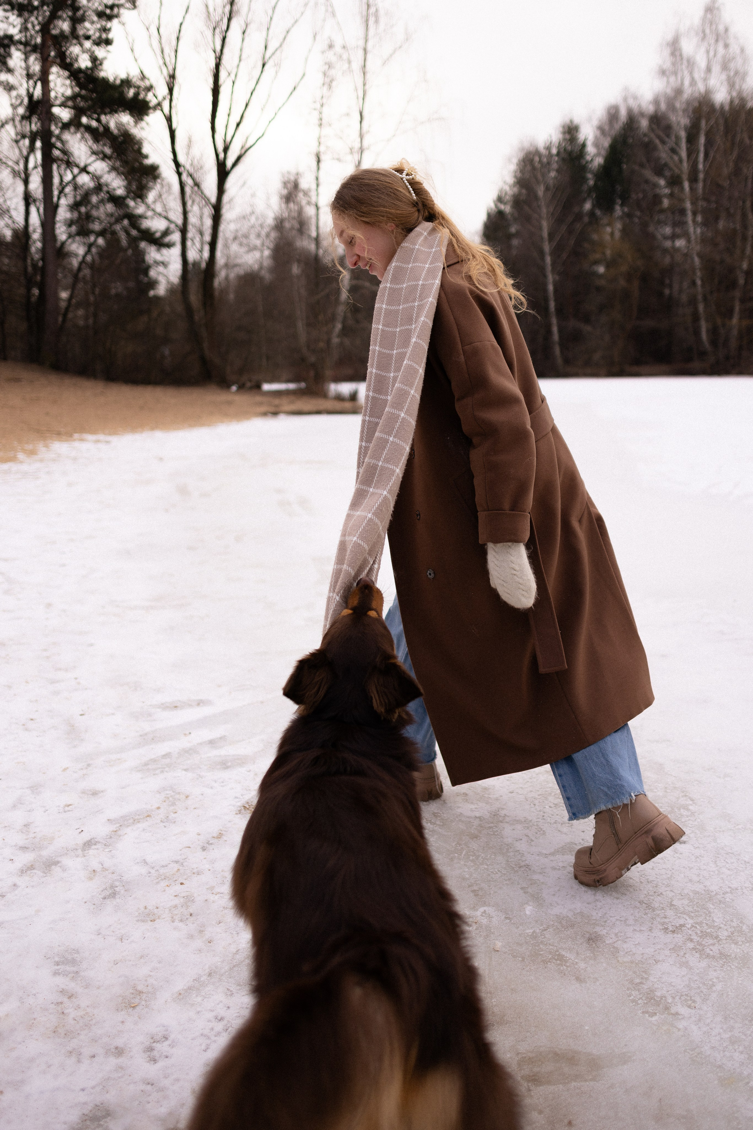 Катя и Мёд. Фотограф и видеограф анималист Аганина Дарья