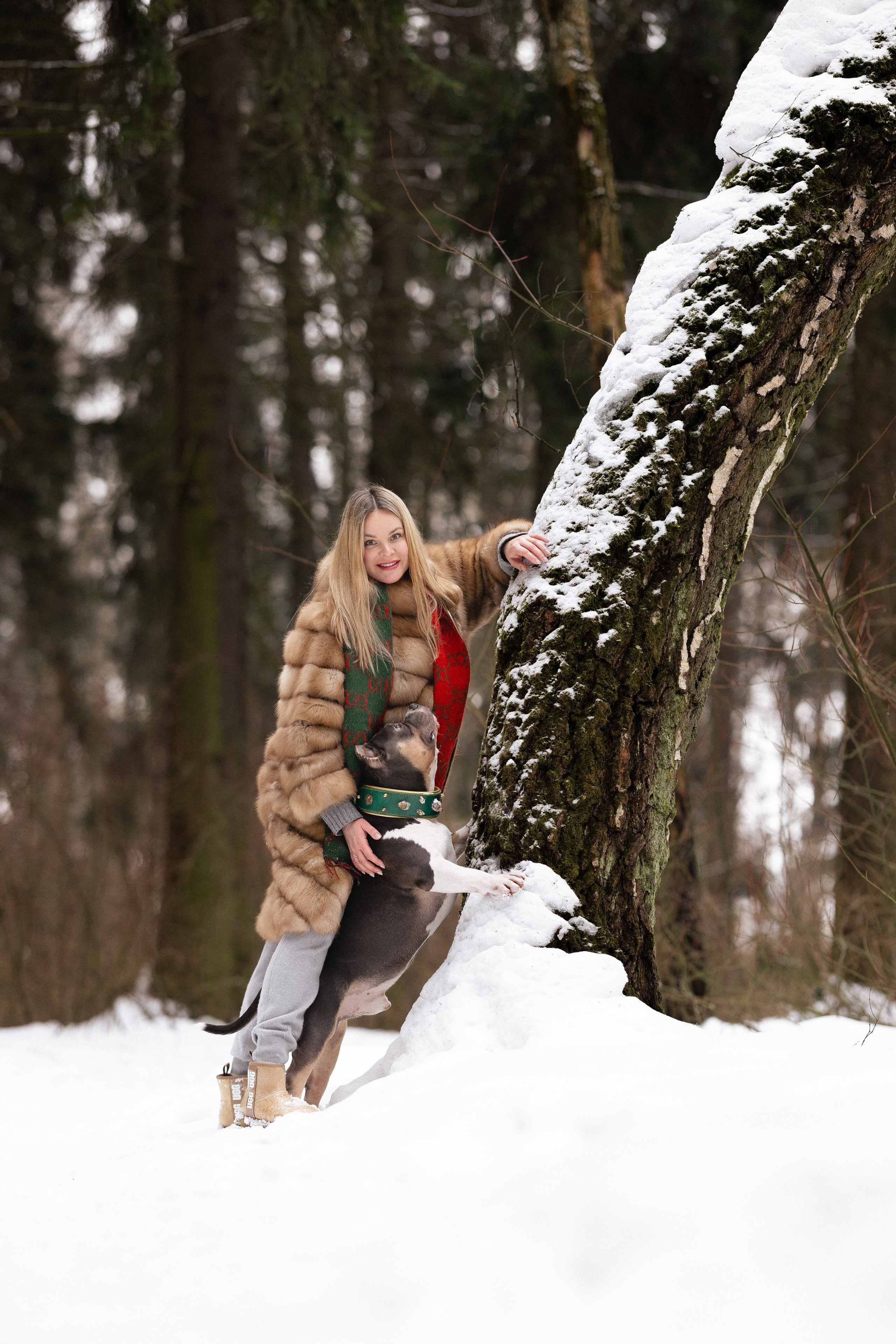 Лера и Наган. Фотограф и видеограф анималист Аганина Дарья