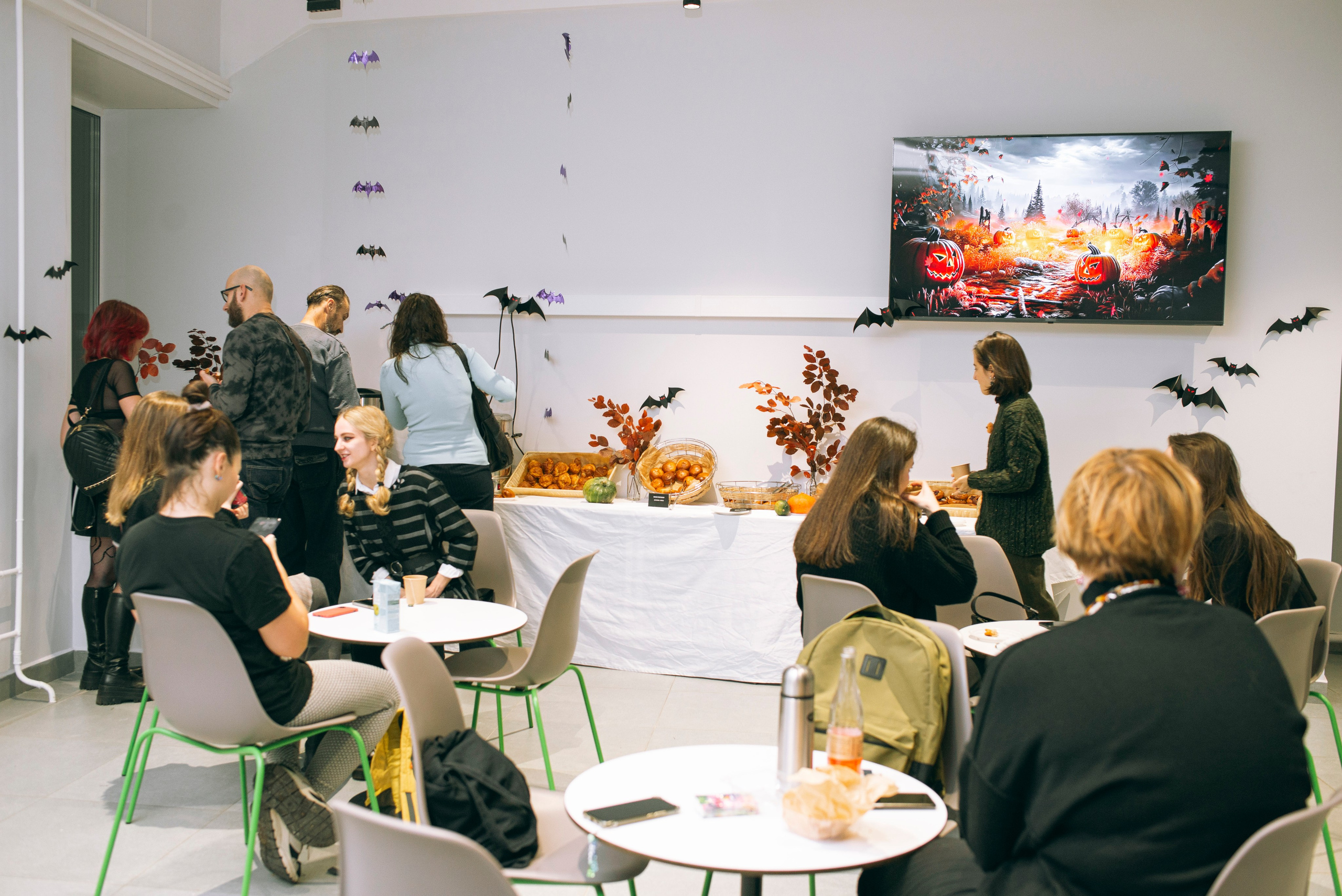 Helloween in Creative HUB / hse art and design. Фотограф в Москве Алейникова Евгения