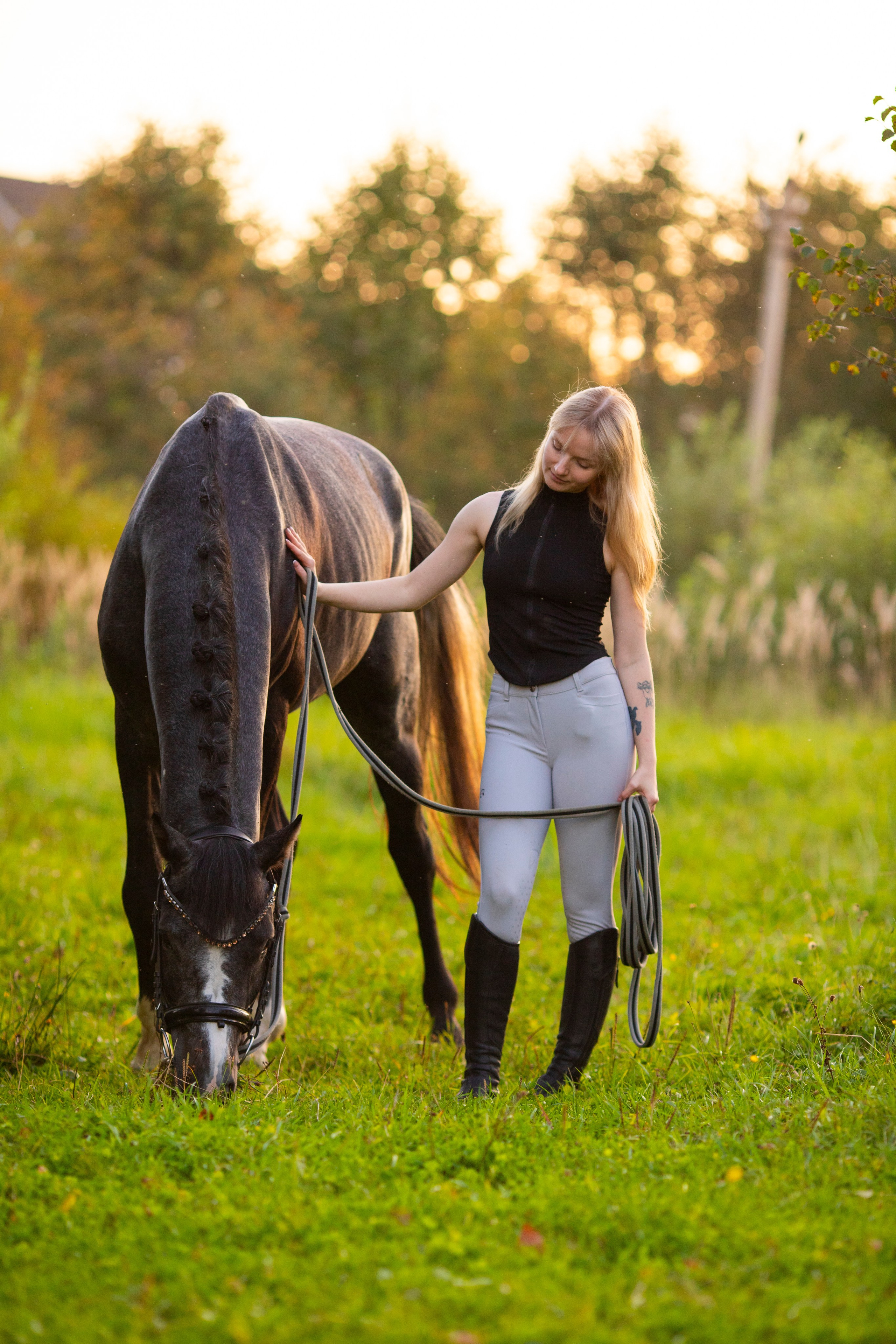 С лошадьми. Фотограф в Москве и в Московской области Сандра