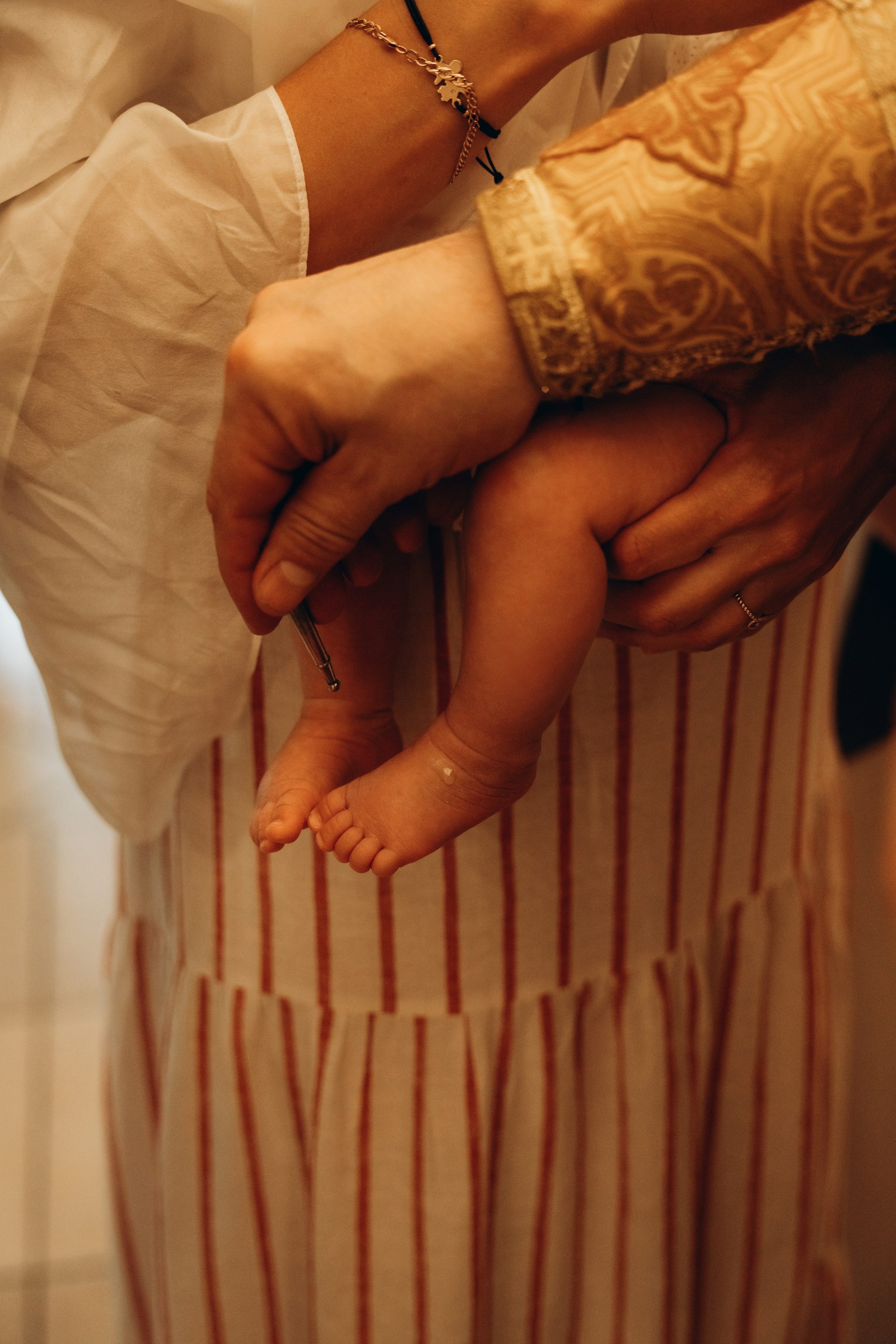 Крещении Есении. Фотограф Мария Миллс | Минск