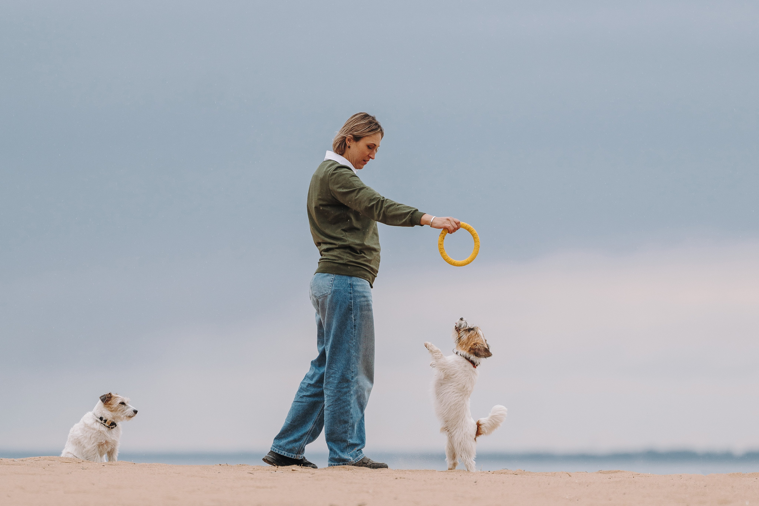 Оля, Ларс и Лукас. Фотограф анималист в Спб недорого Олеся Майорова