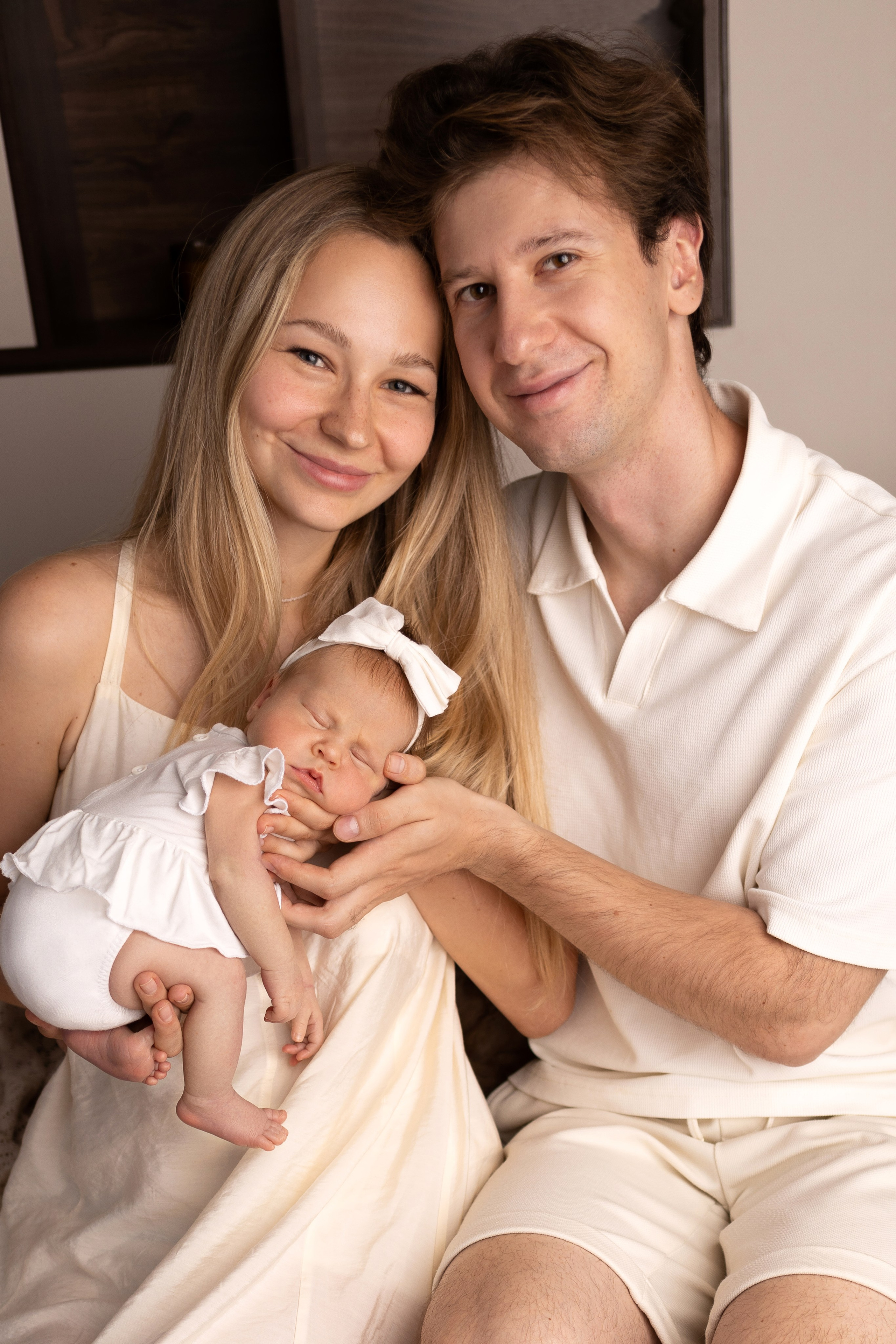Newborn съемка в стиле Лайф. Фотограф новорожденных малышей в Омске и Омской области Эльвира Камаева