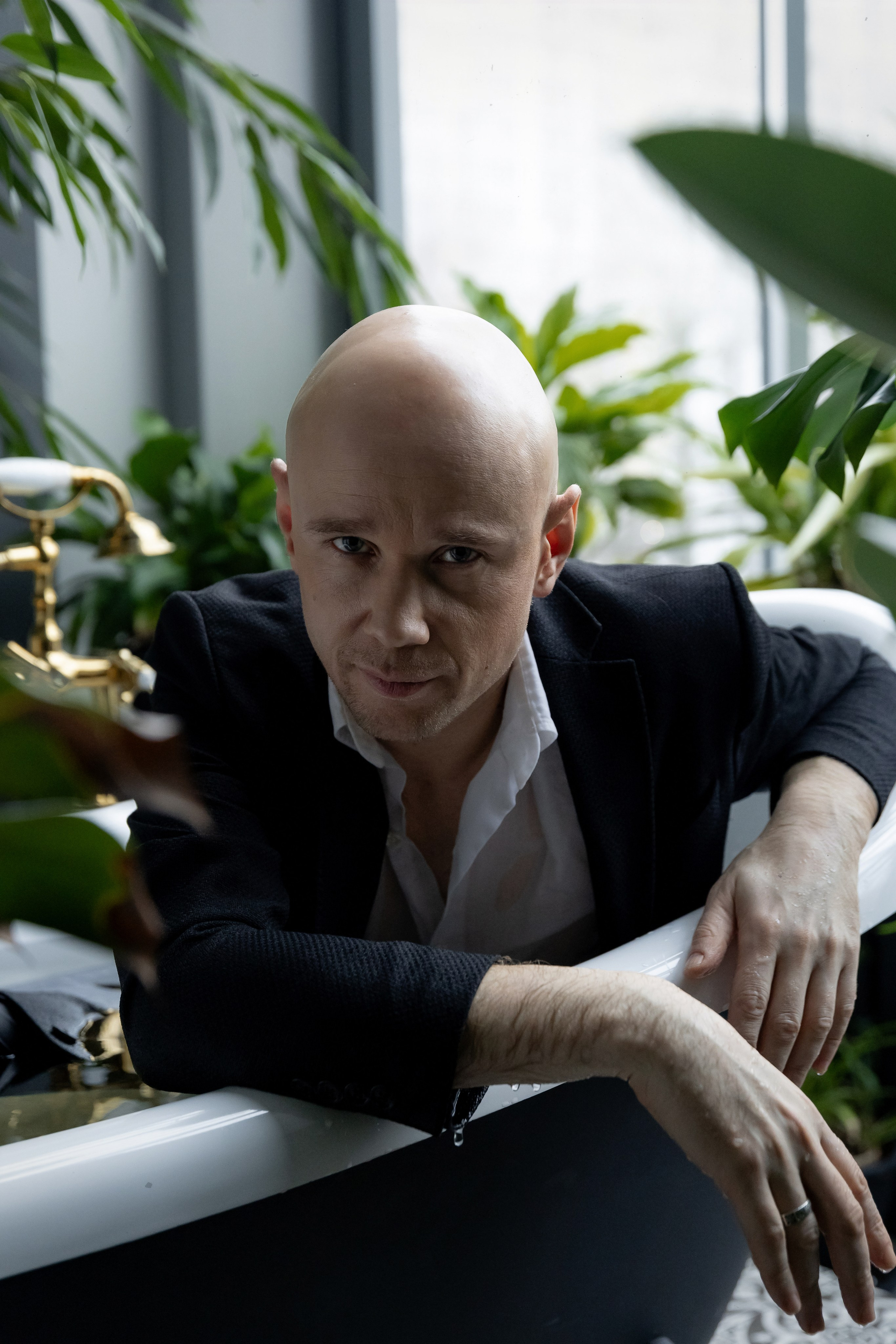 Мужской портрет в ванной. Рыжий Фотограф Иркутск