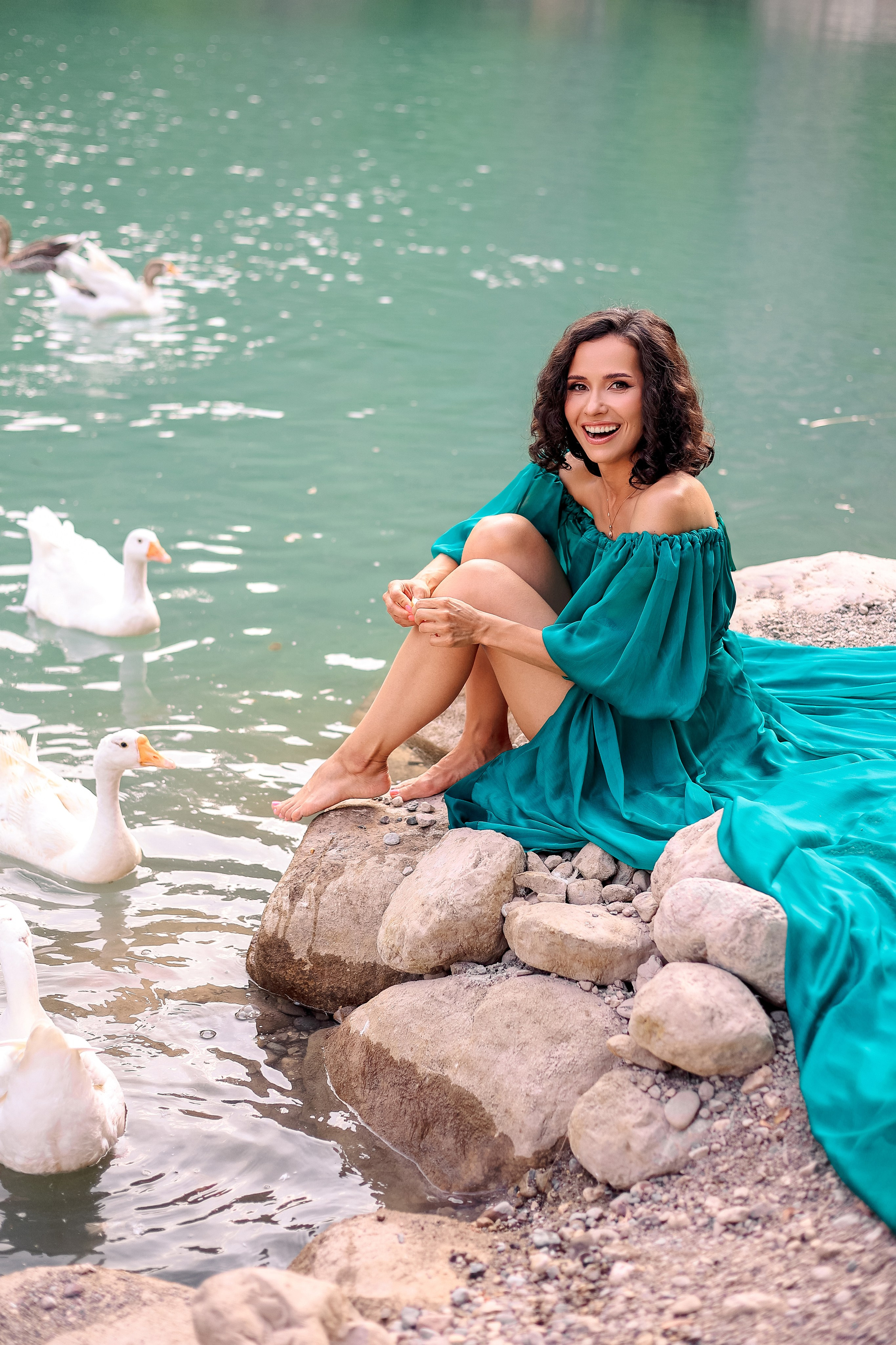 Photoshooting in canyon Goynuk (Kemer)