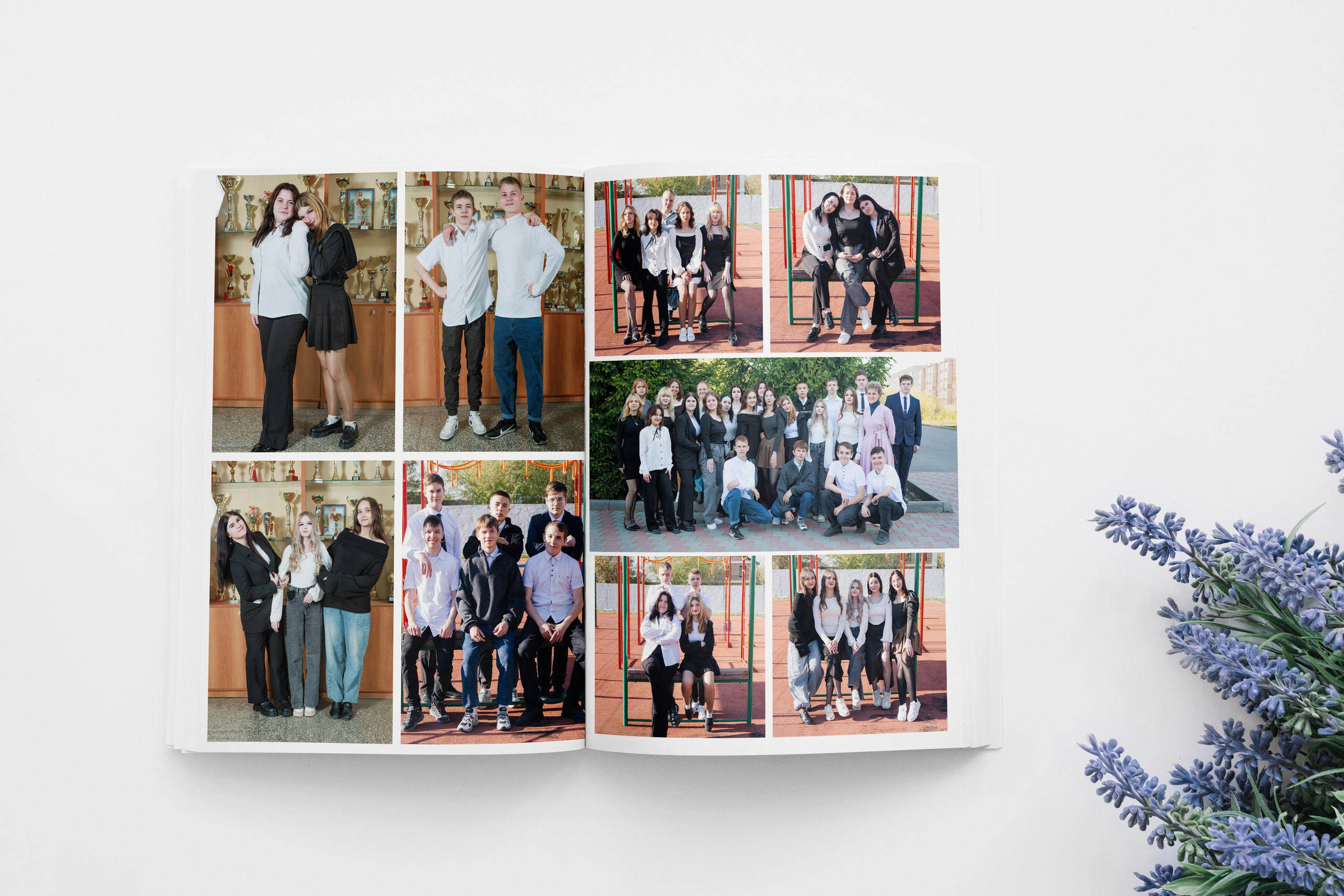 10 страниц (общая верстка) 2800р. Бигильдина Роза фотограф в Челябинске. Выпускные альбомы