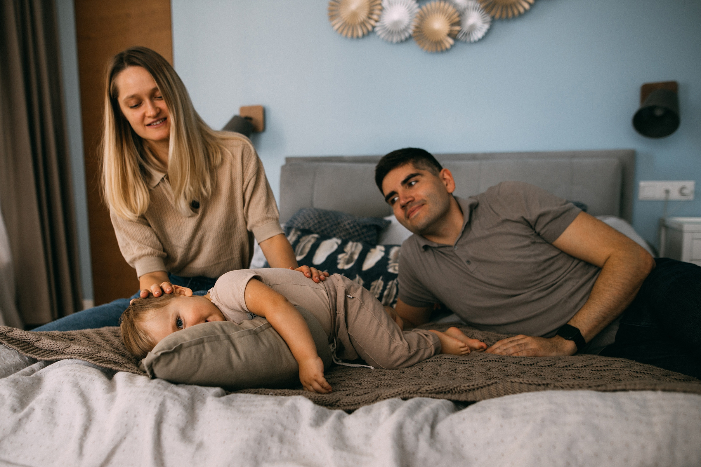 Кристина, Саша, Арсений. Фотограф Людмила Оюн