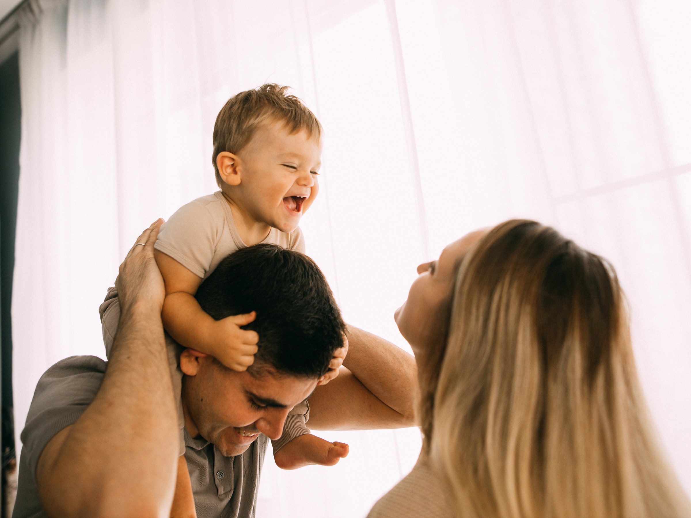 Кристина, Саша, Арсений. Фотограф Людмила Оюн