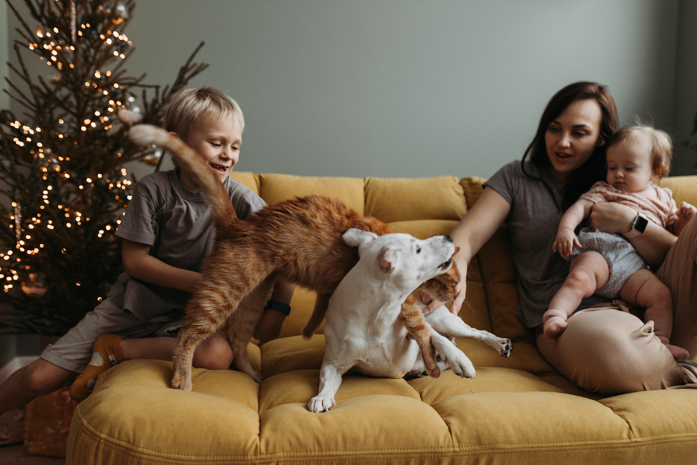 Катя, Вадим, Фёдор и Алиса. Фотограф Людмила Оюн