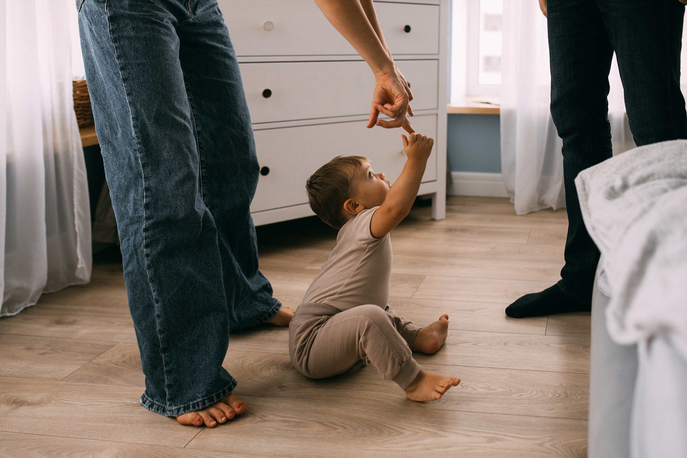 Кристина, Саша, Арсений. Фотограф Людмила Оюн