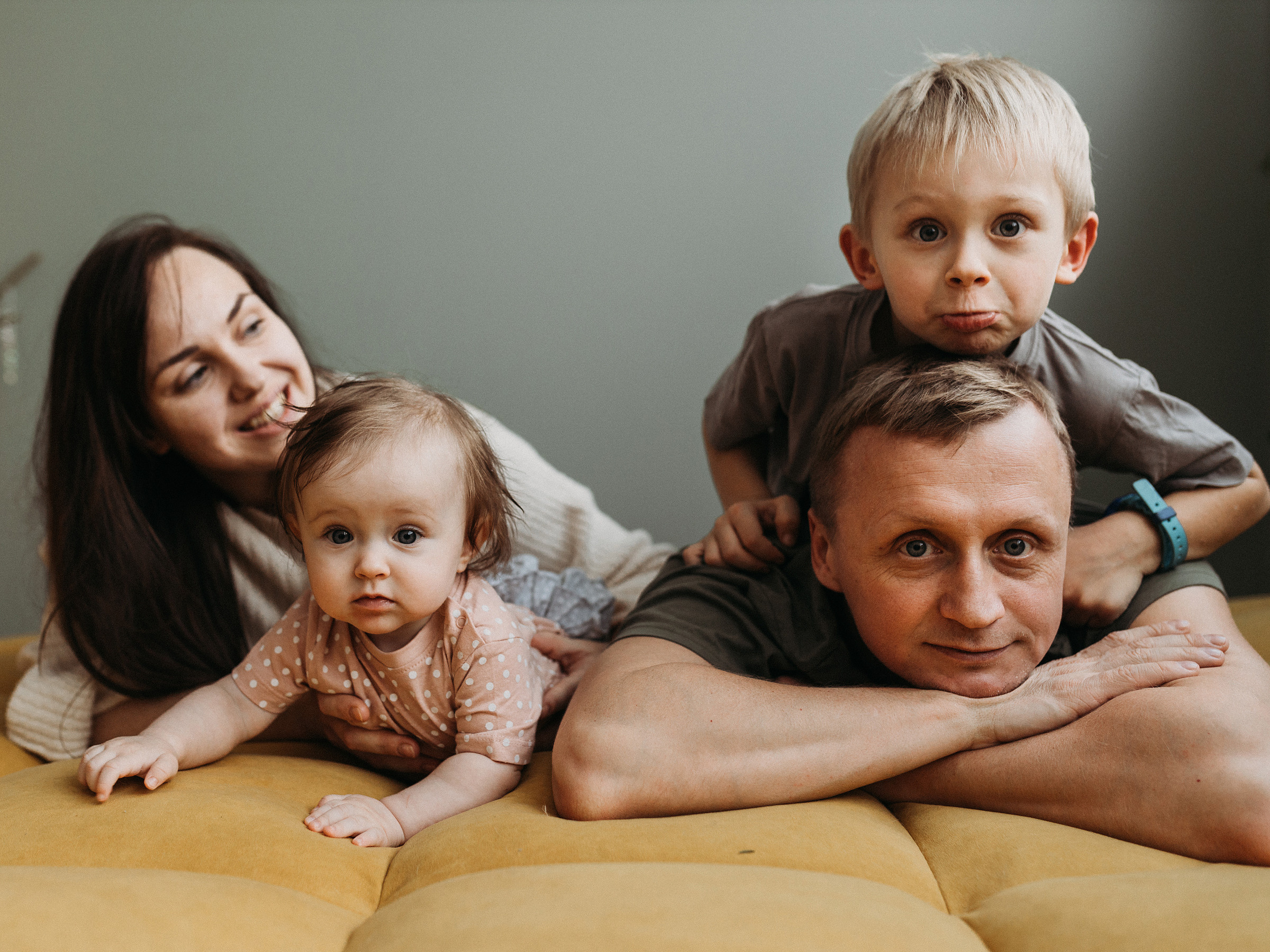 Катя, Вадим, Фёдор и Алиса. Фотограф Людмила Оюн