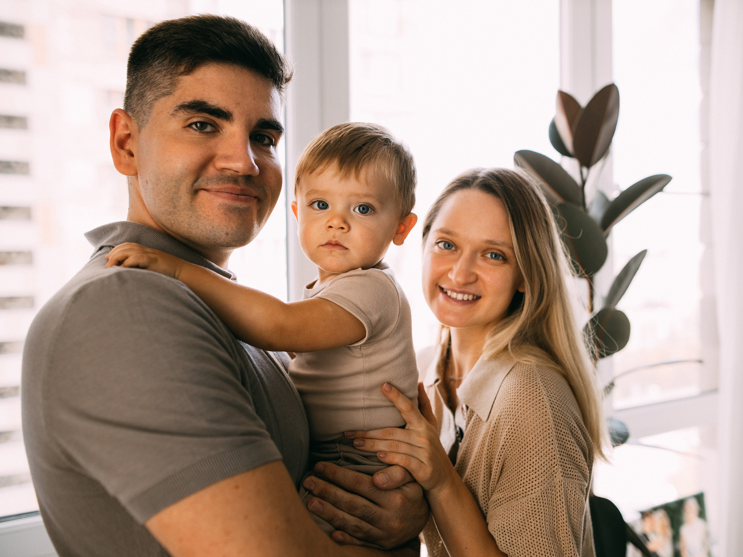 Кристина, Саша, Арсений. Фотограф Людмила Оюн