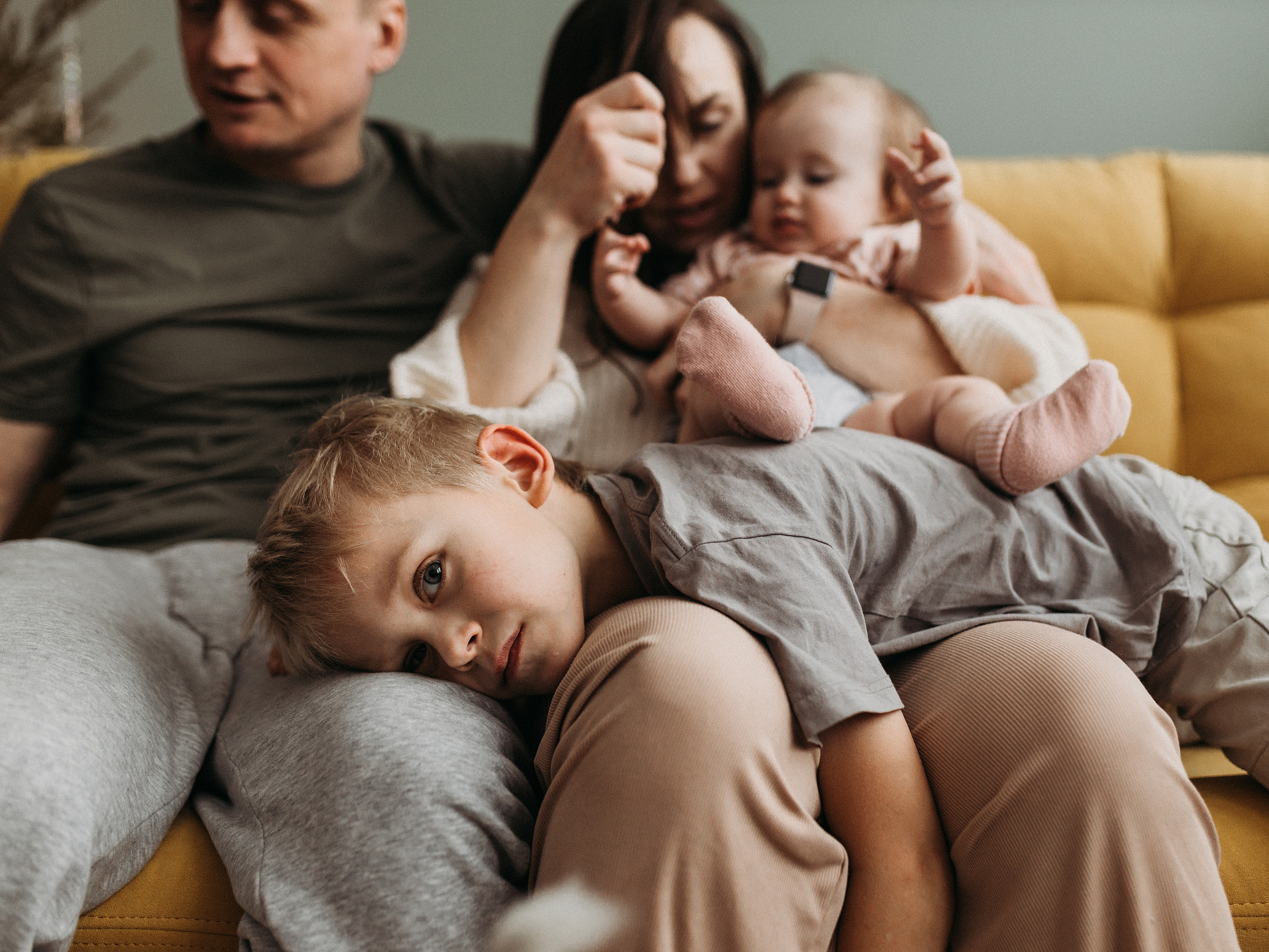 Катя, Вадим, Фёдор и Алиса. Фотограф Людмила Оюн