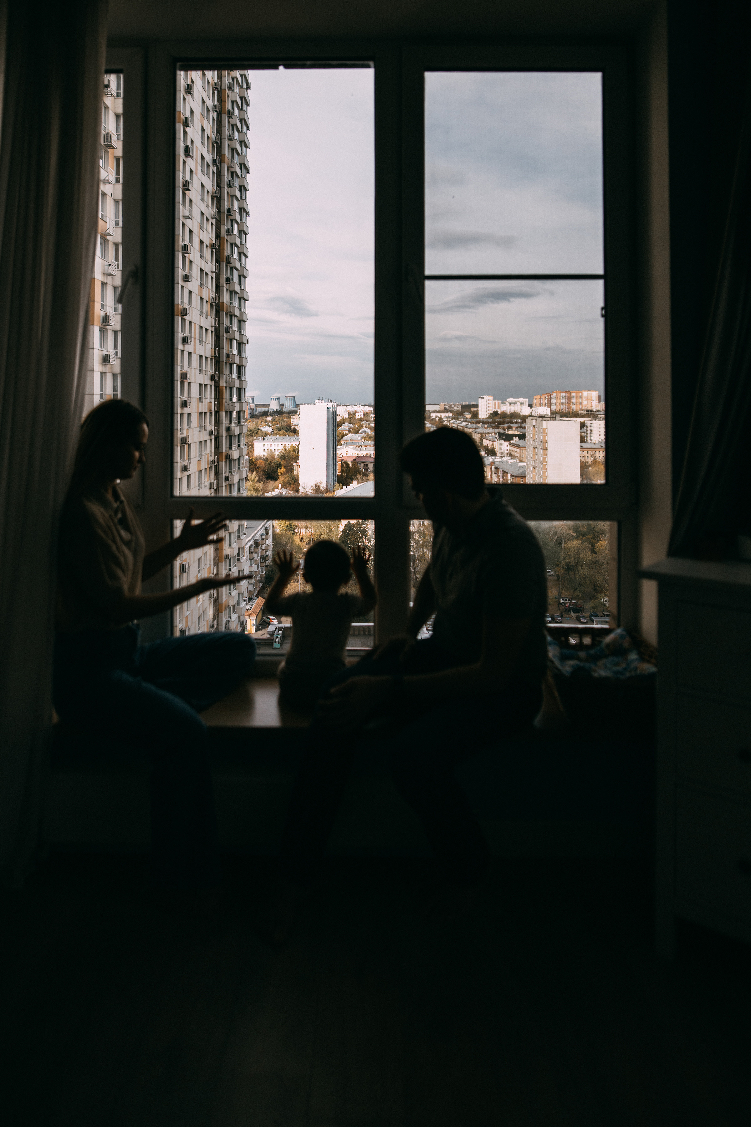 Кристина, Саша, Арсений. Фотограф Людмила Оюн