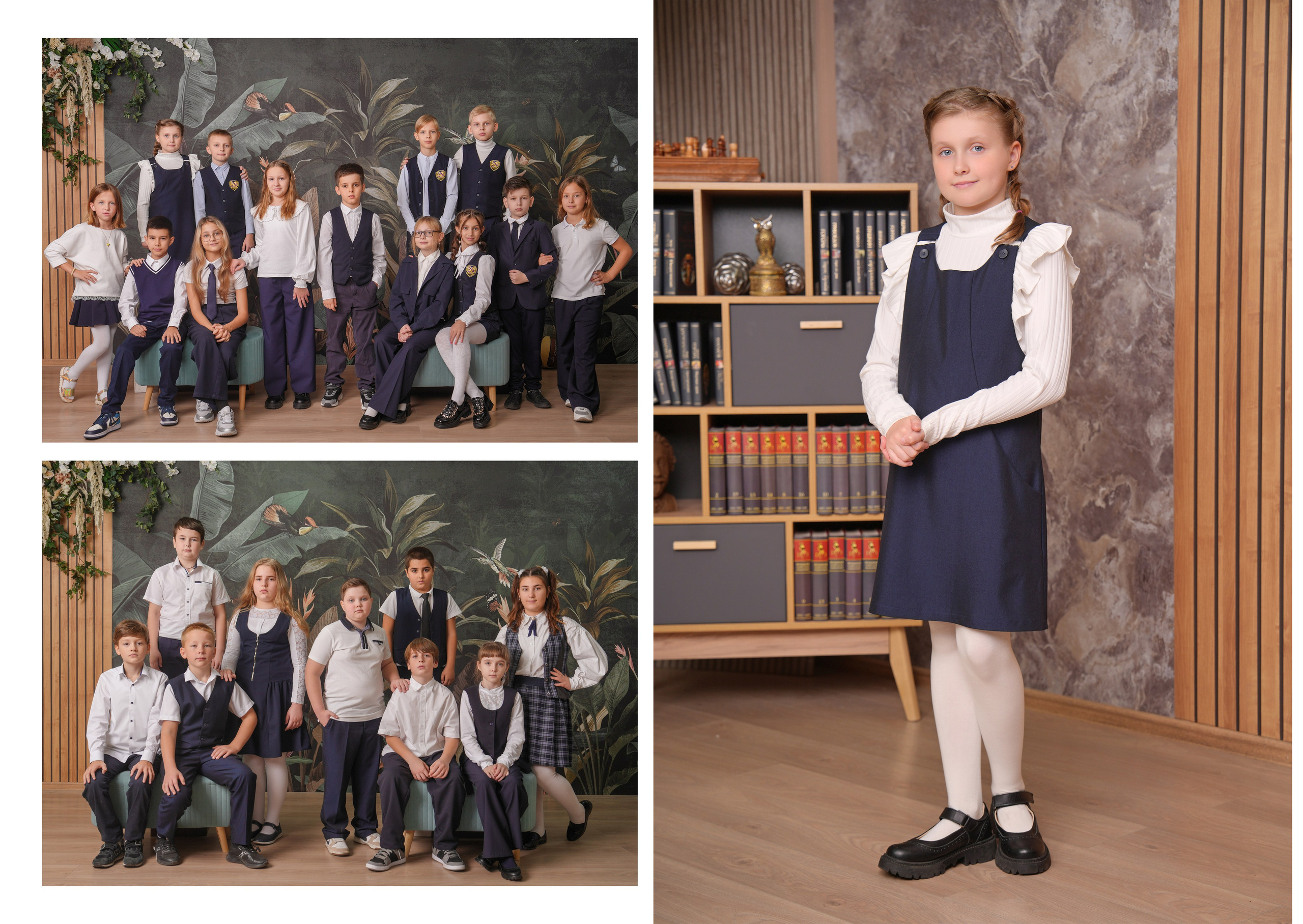 ШКОЛА 42 — 4 «Д» класс. Красивый выпускной альбом в Краснодаре