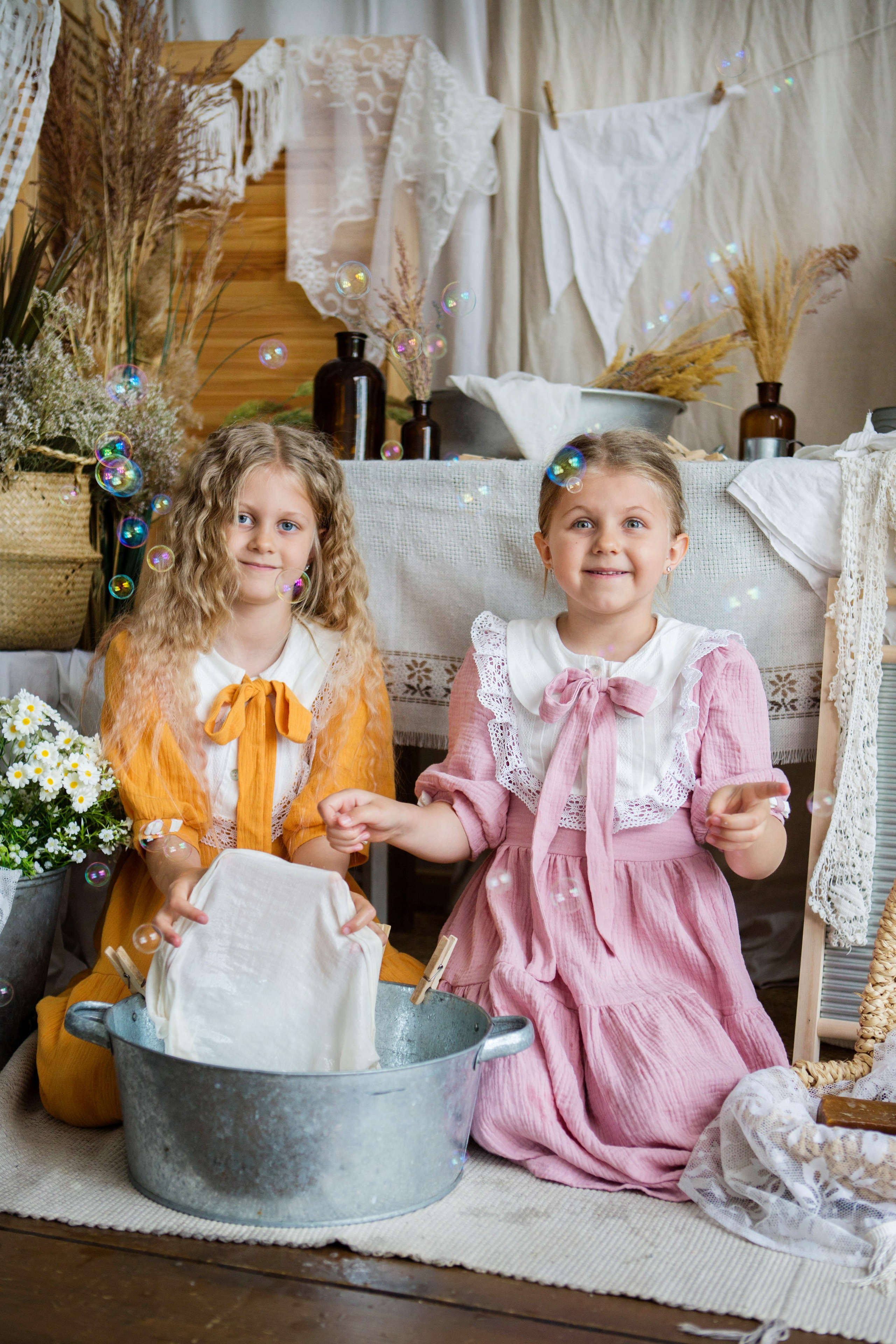 Стирка с утятами. Студия «Mestone». Свадебный семейный и детский фотограф в Краснодаре Карина Федоровская