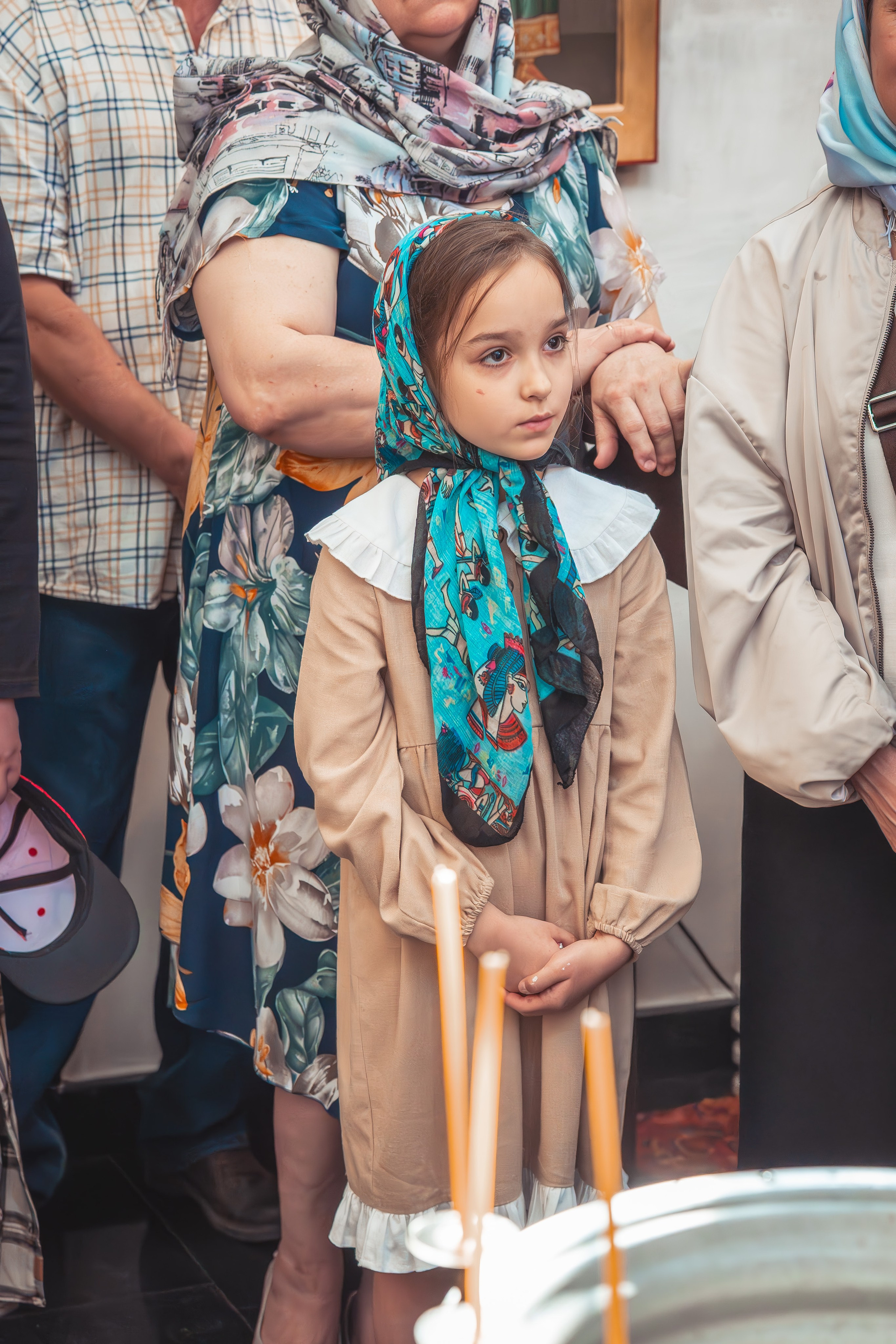 Крещение Анастасии в храме Михаила Тверского. Фотограф Евгений Егоров
