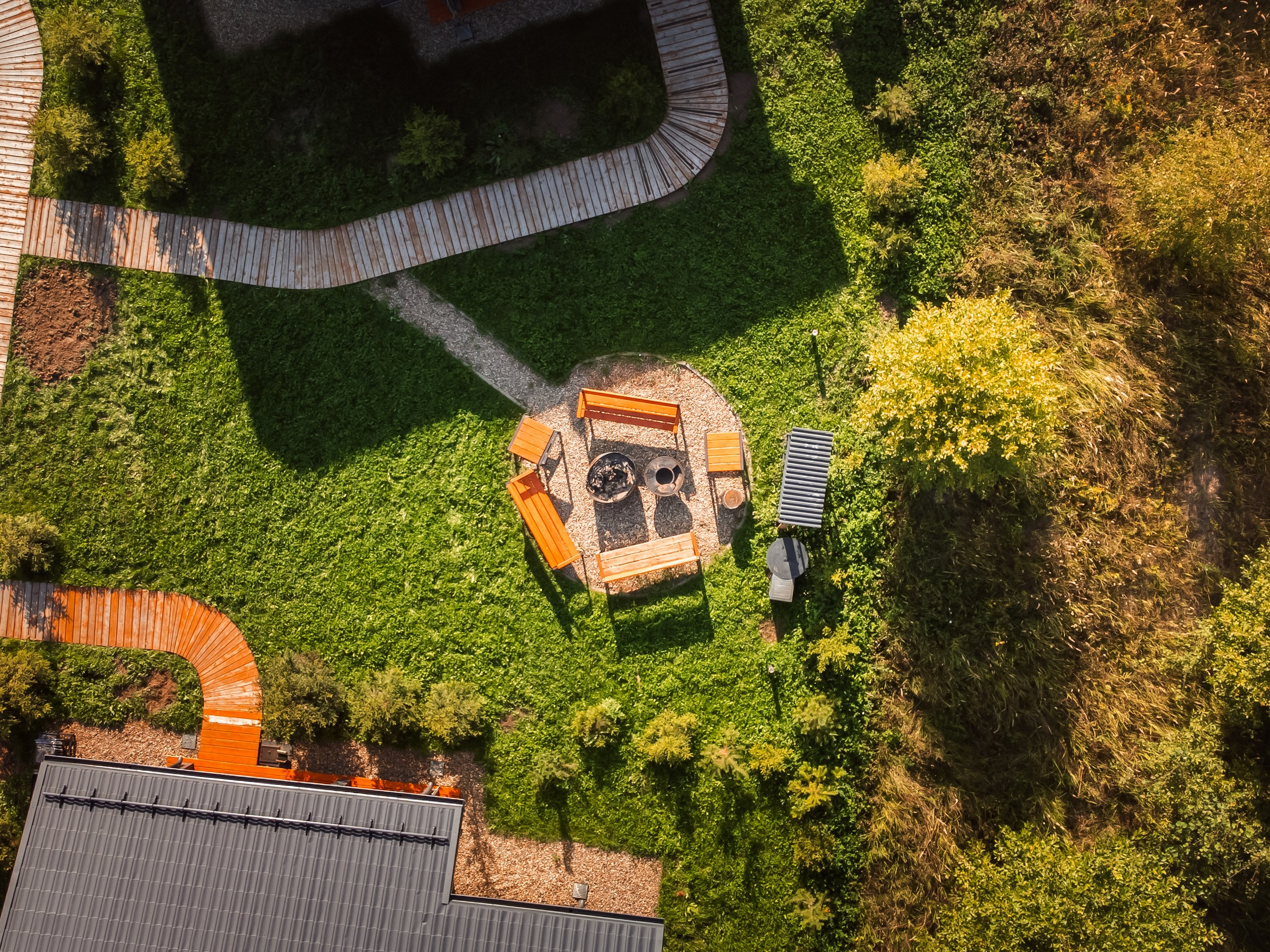 Переславль - Залесский, Загородный клуб "ОЗЕРО", Плещеево озеро, национальный парк, небо, трава, лето, день, костровая зона