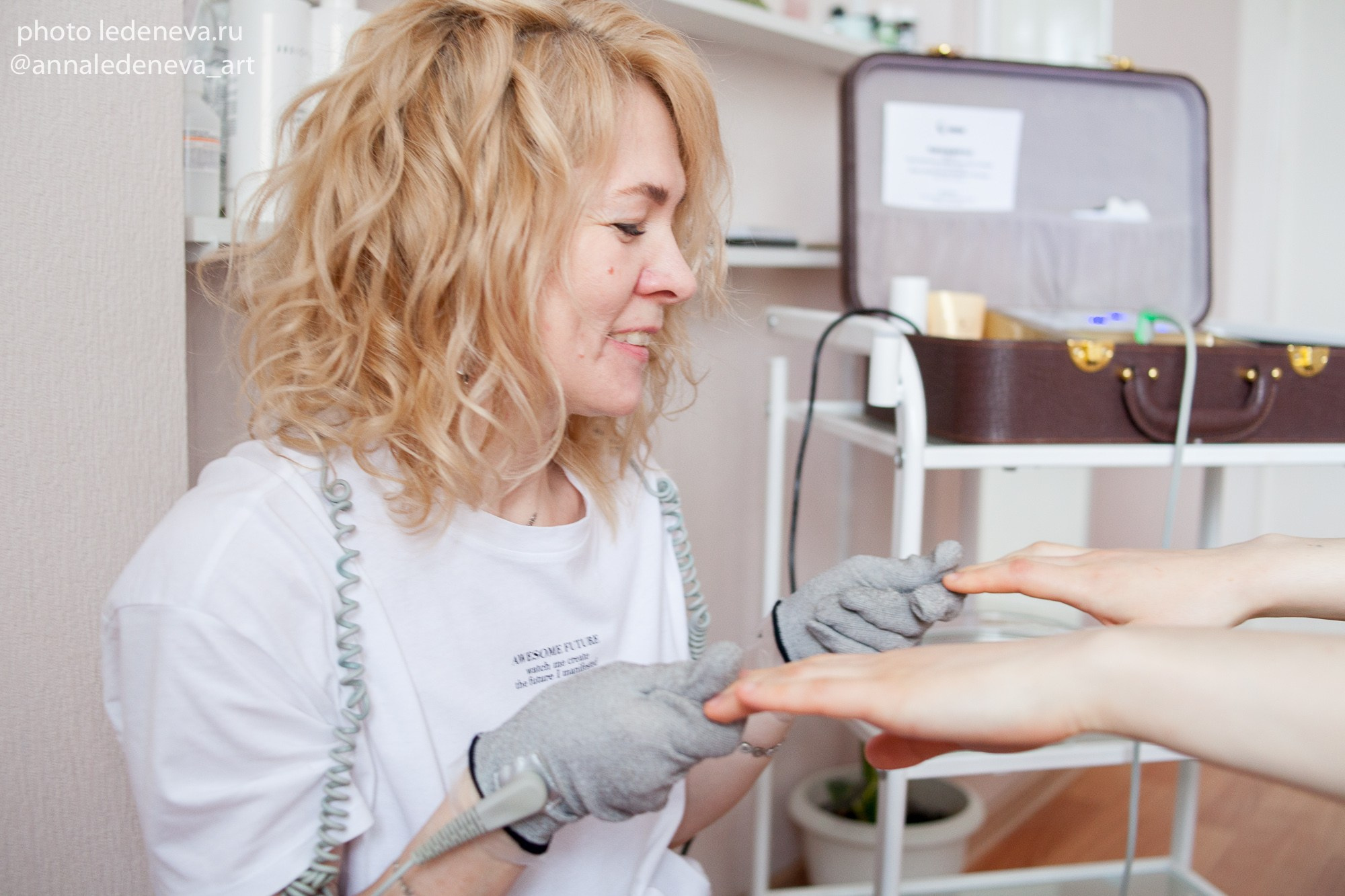 Контент съемка Массаж. Анна Леденева Фотограф
