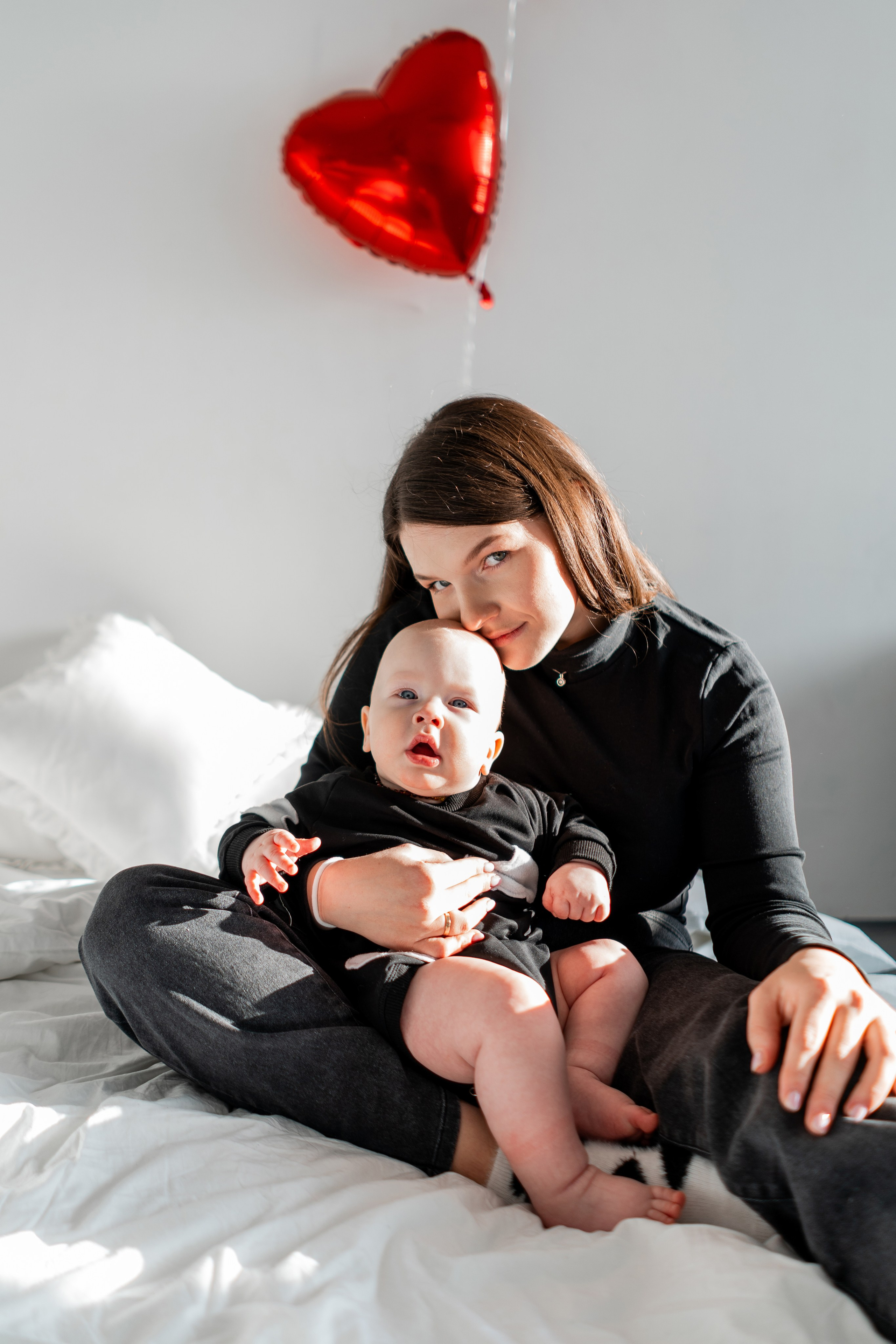 Семейная фотосессия Кристины и малыша Славы в Калуге