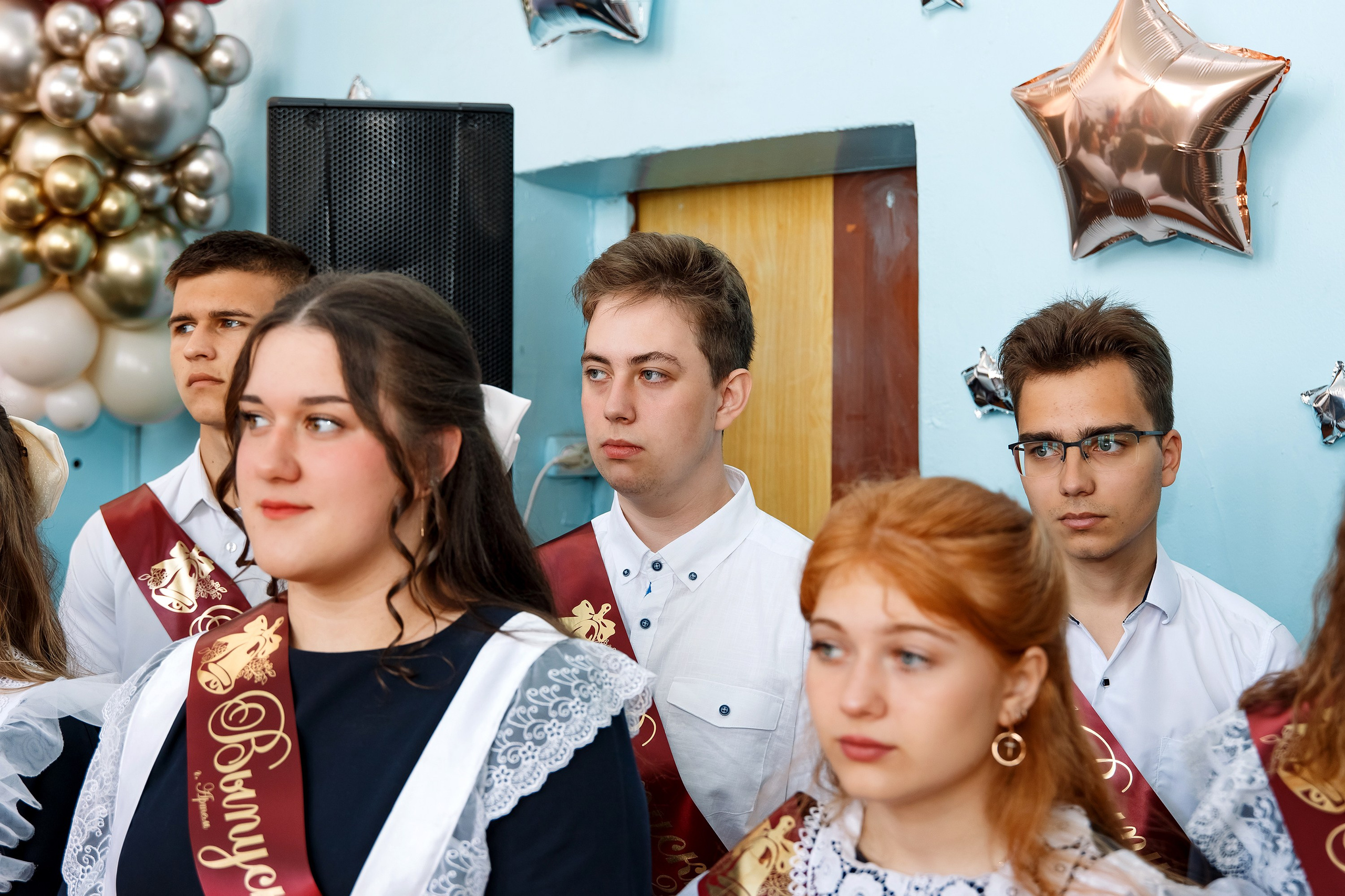 11 класс Последний звонок. Фотограф Любовь Корниенко, Примоский край