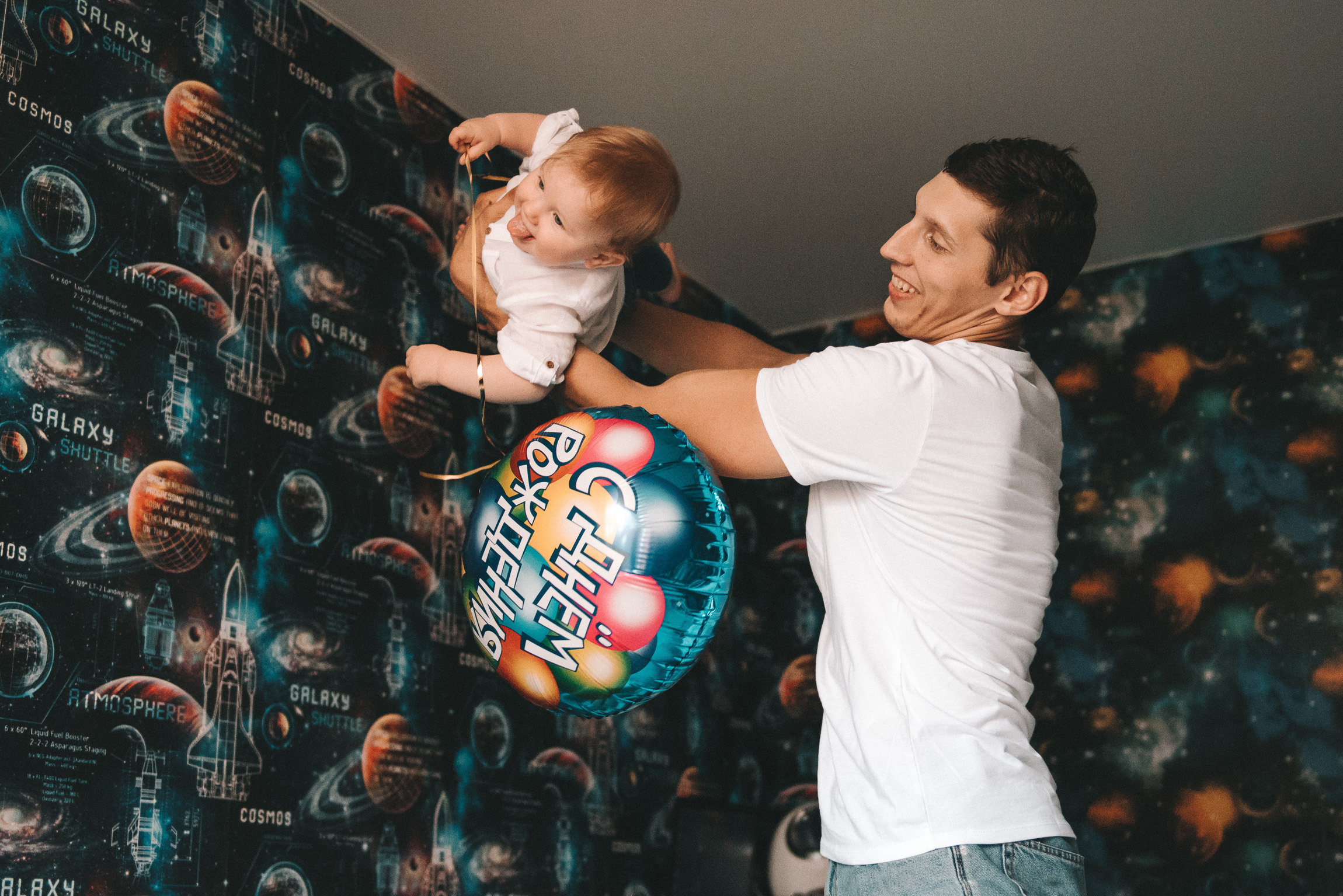 Годовасие Максимки. Фотограф новорожденных в стиле lifestyle в Воронеже Юлия Ключникова