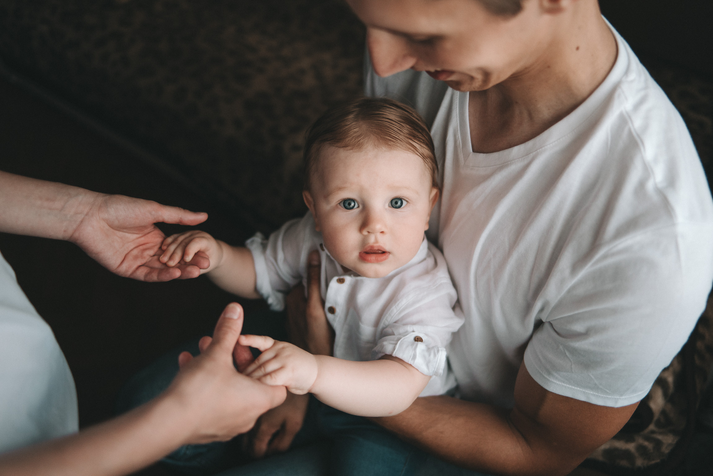 Годовасие Максимки. Фотограф новорожденных в стиле lifestyle в Воронеже Юлия Ключникова