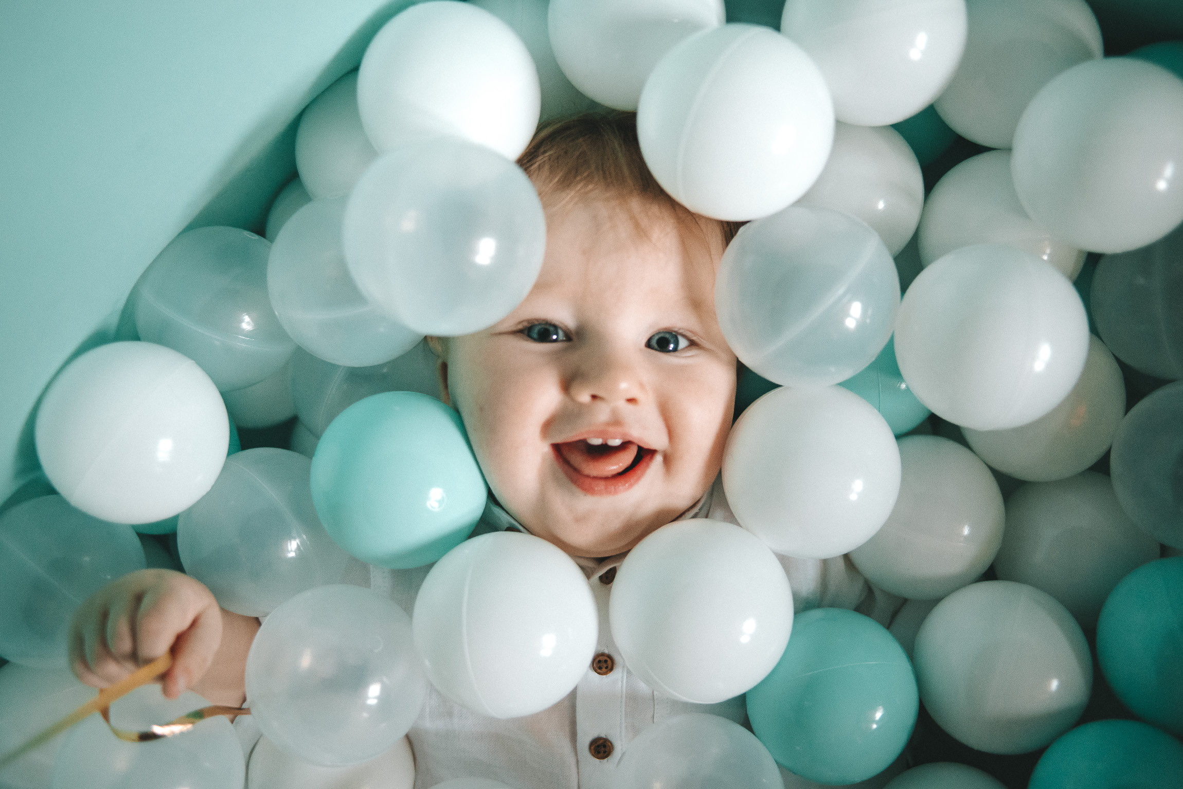 Годовасие Максимки. Фотограф новорожденных в стиле lifestyle в Воронеже Юлия Ключникова