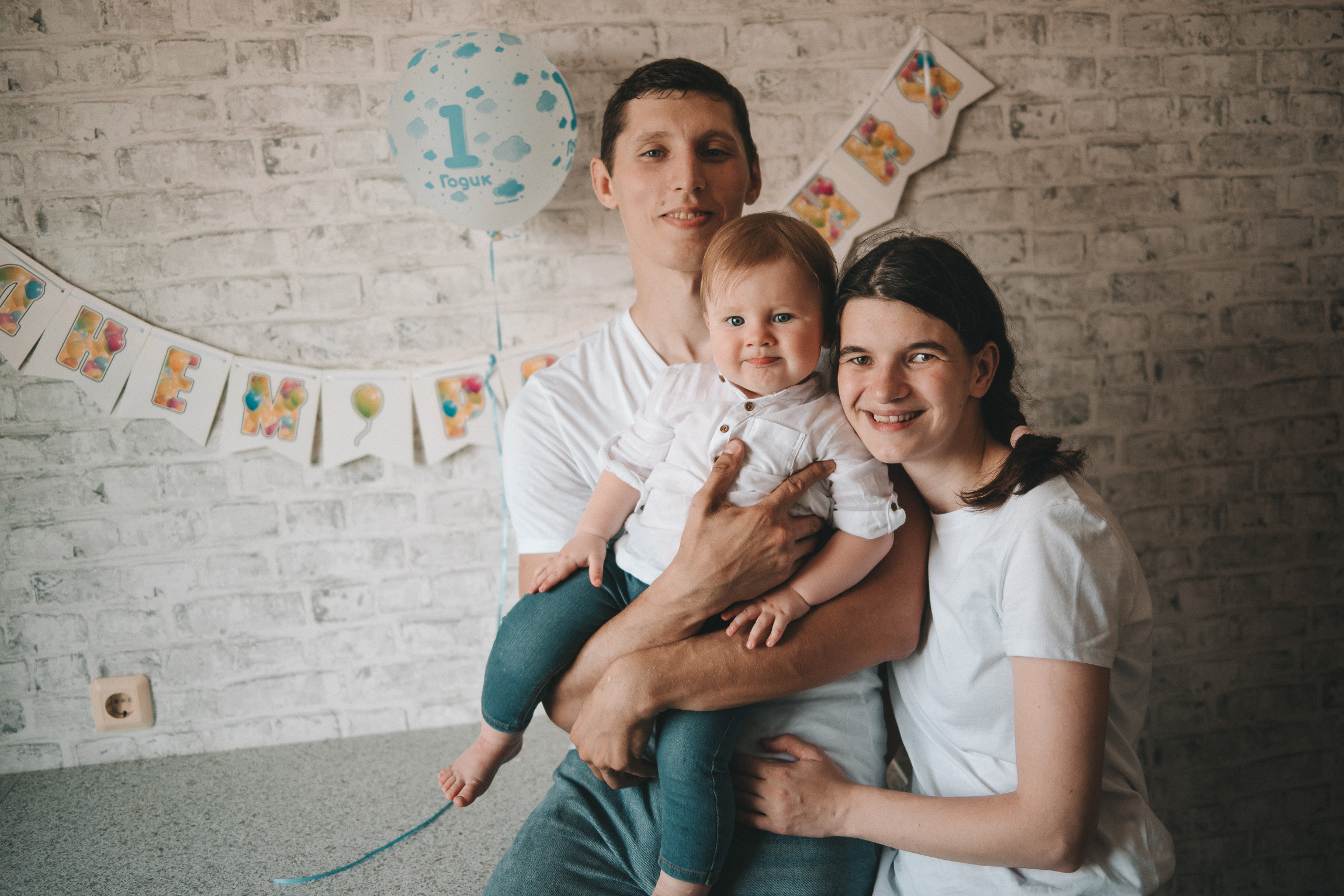 Годовасие Максимки. Фотограф новорожденных в стиле lifestyle в Воронеже Юлия Ключникова