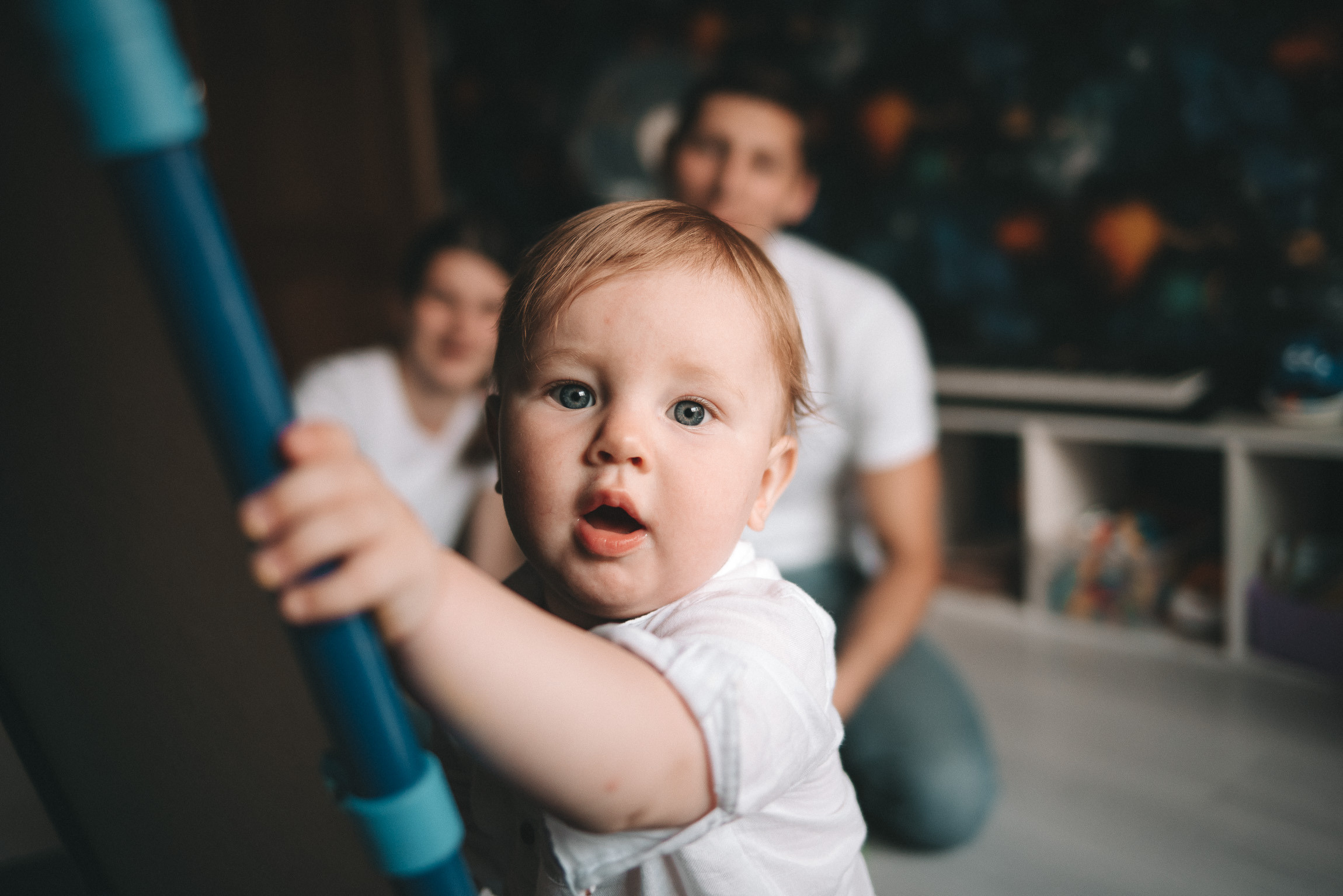 Годовасие Максимки. Фотограф новорожденных в стиле lifestyle в Воронеже Юлия Ключникова