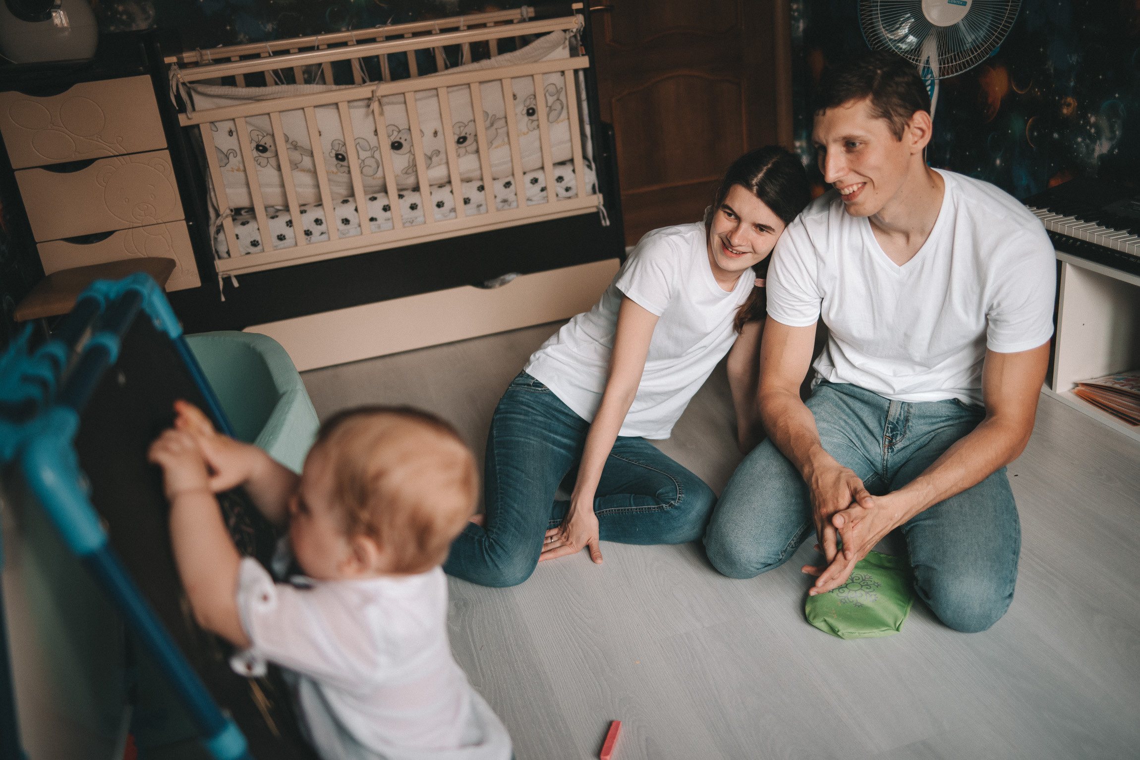 Годовасие Максимки. Фотограф новорожденных в стиле lifestyle в Воронеже Юлия Ключникова