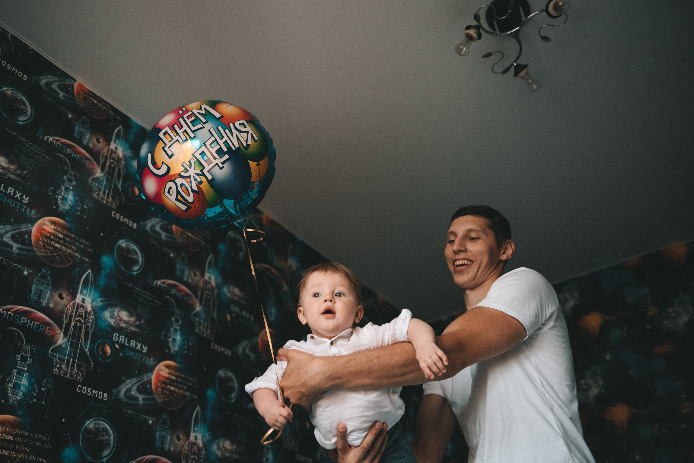 Годовасие Максимки. Фотограф новорожденных в стиле lifestyle в Воронеже Юлия Ключникова