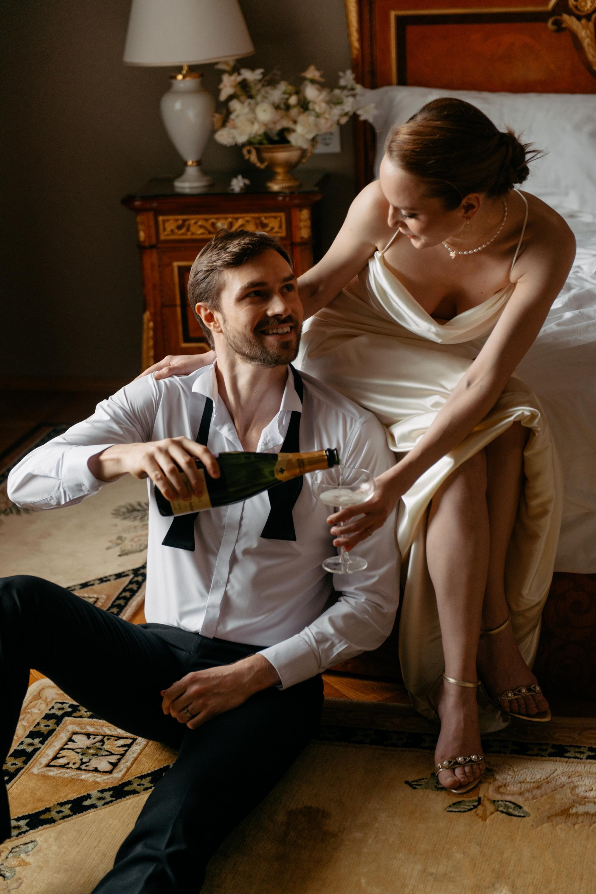 АЛЕКСАНДР И АННА. HOTEL NATIONAL. Свадебный фотограф в Москве — Илья Пивоварчик