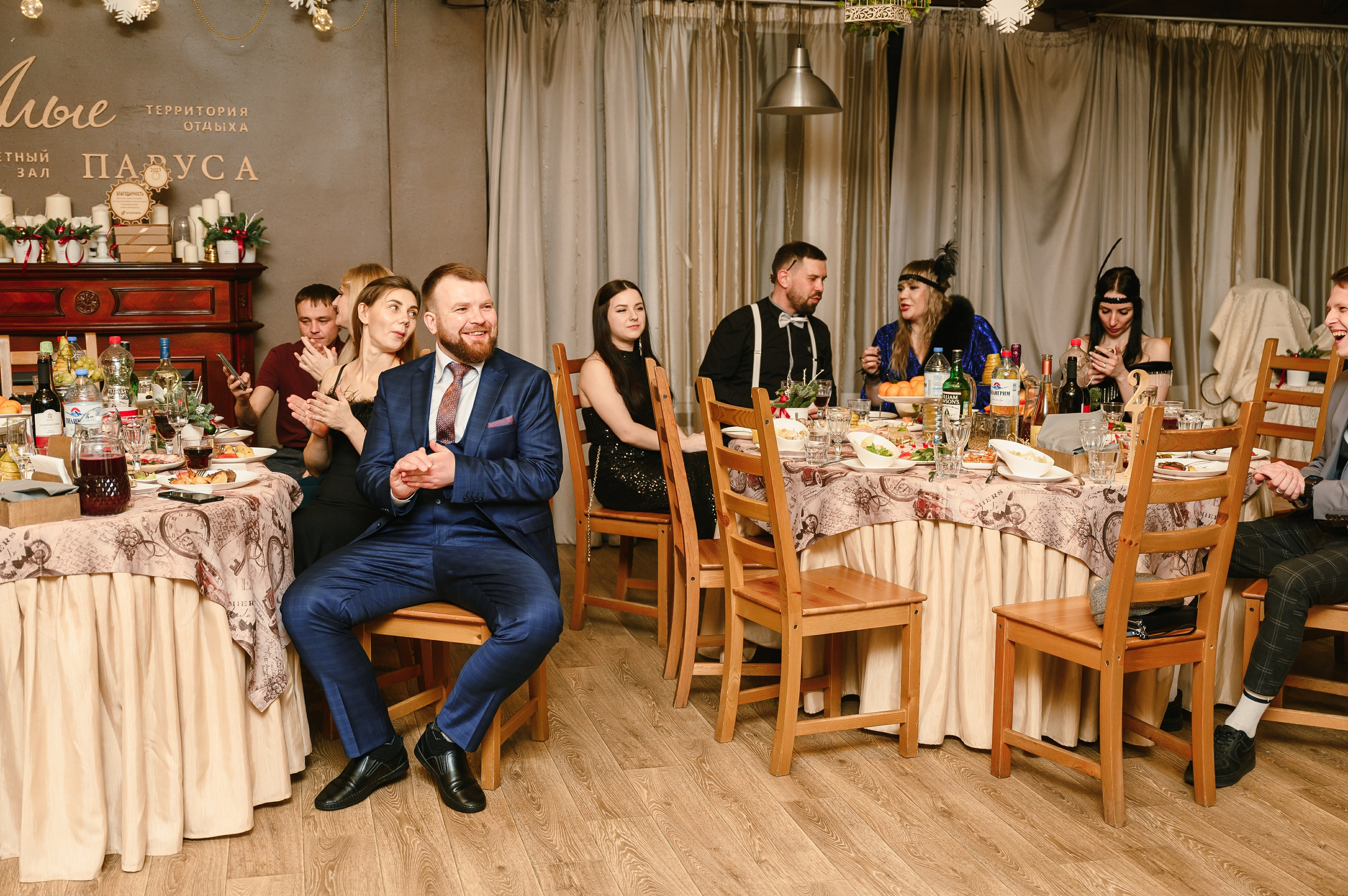 Новогодний корпоратив в «Алых парусах». Wedding and family photographer USA