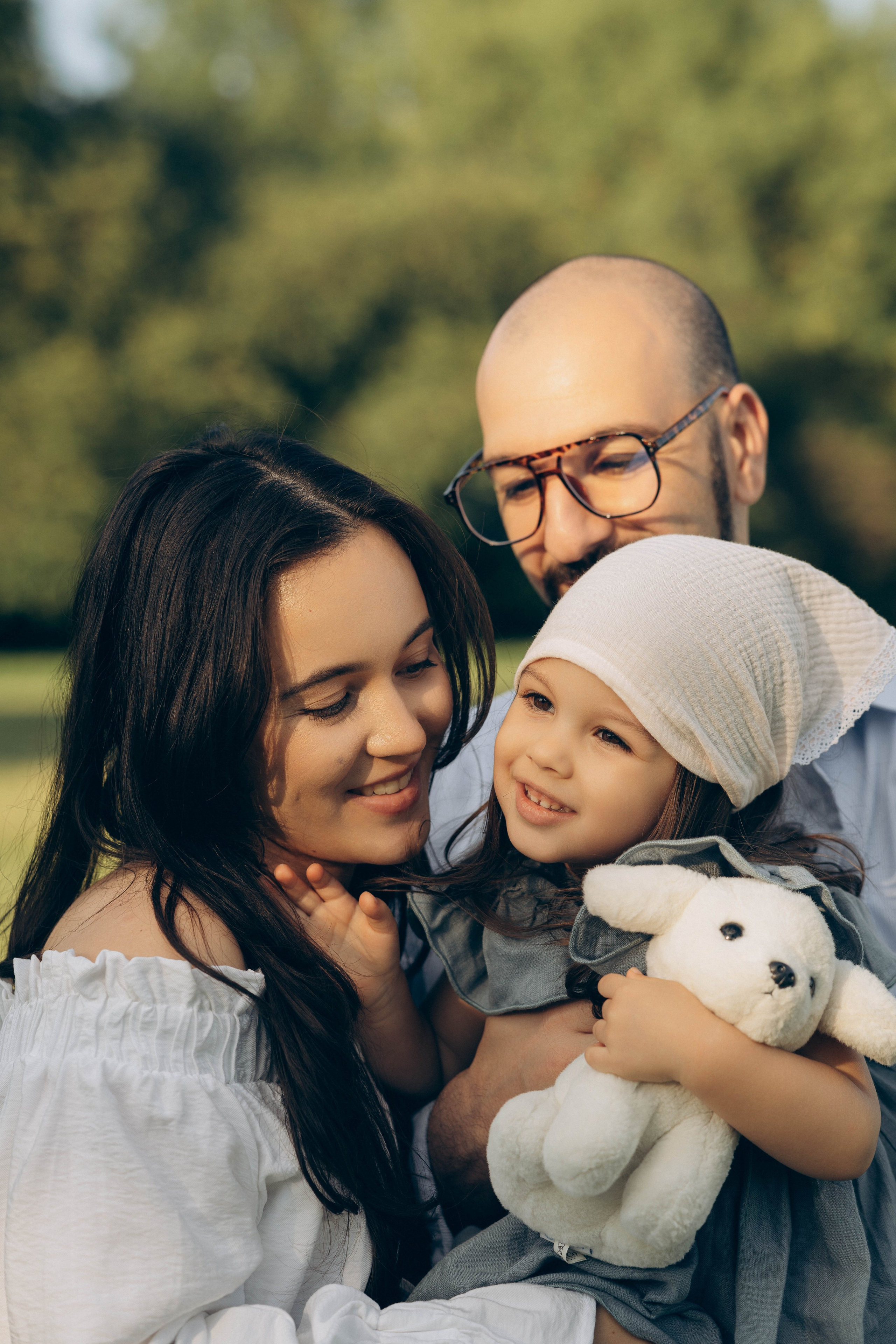 Анастасия, Михаил и малышка Ариана